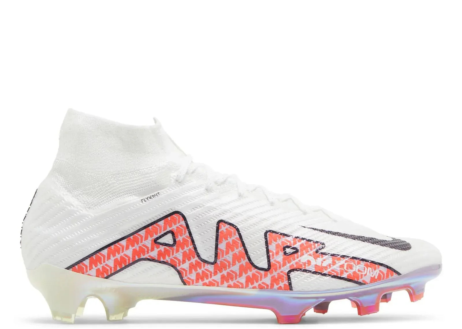 Nike Zoom Mercurial Superfly 9 Elite FG White Bright Crimson - Sneaker Türkiye