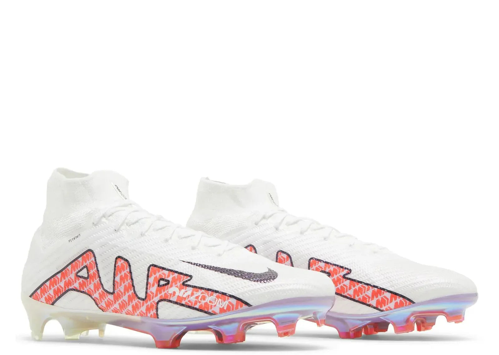 Nike Zoom Mercurial Superfly 9 Elite FG White Bright Crimson - Sneaker Türkiye
