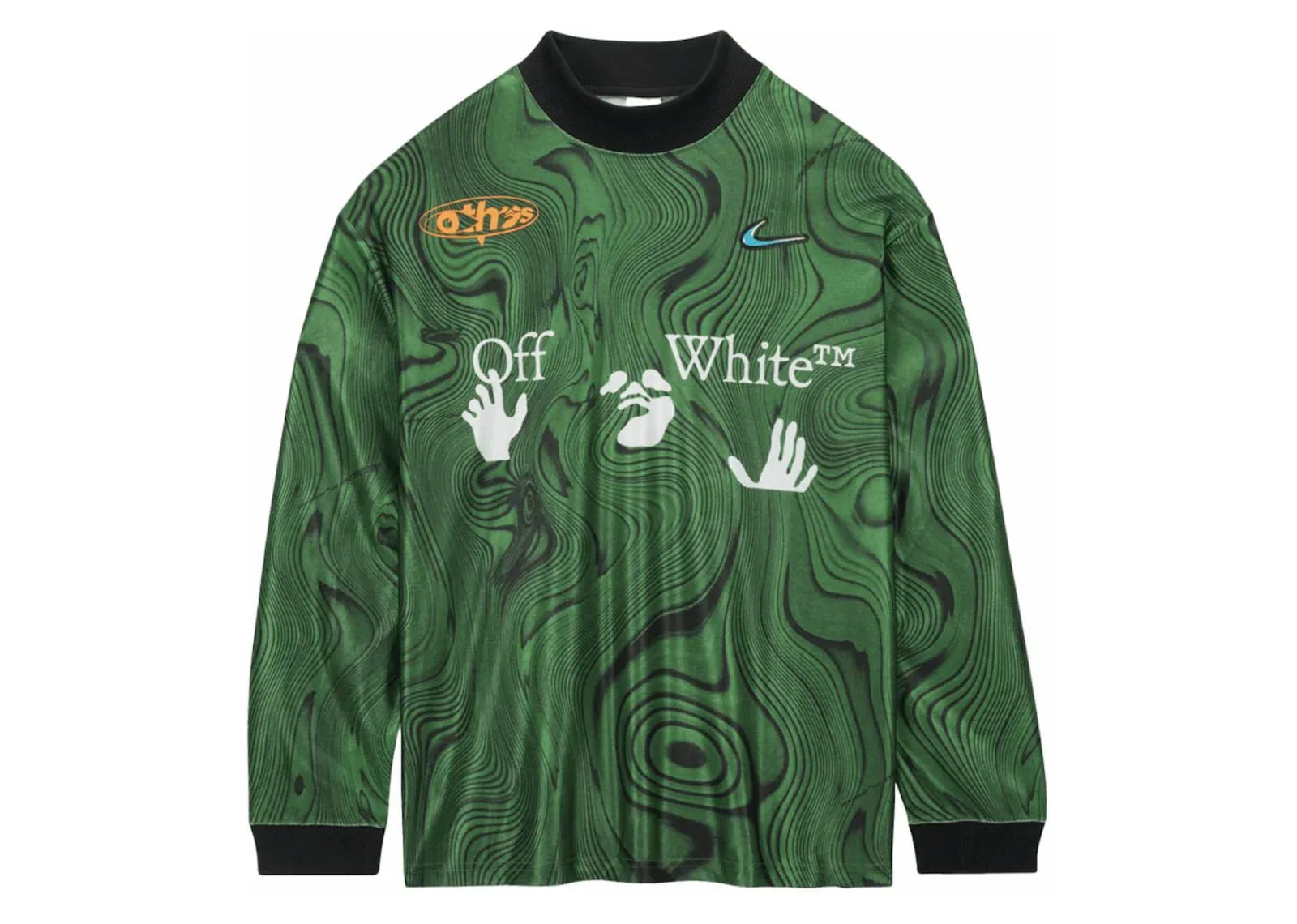 Nike x Off-White Allover Print Jersey Kelly Green - Sneaker Türkiye