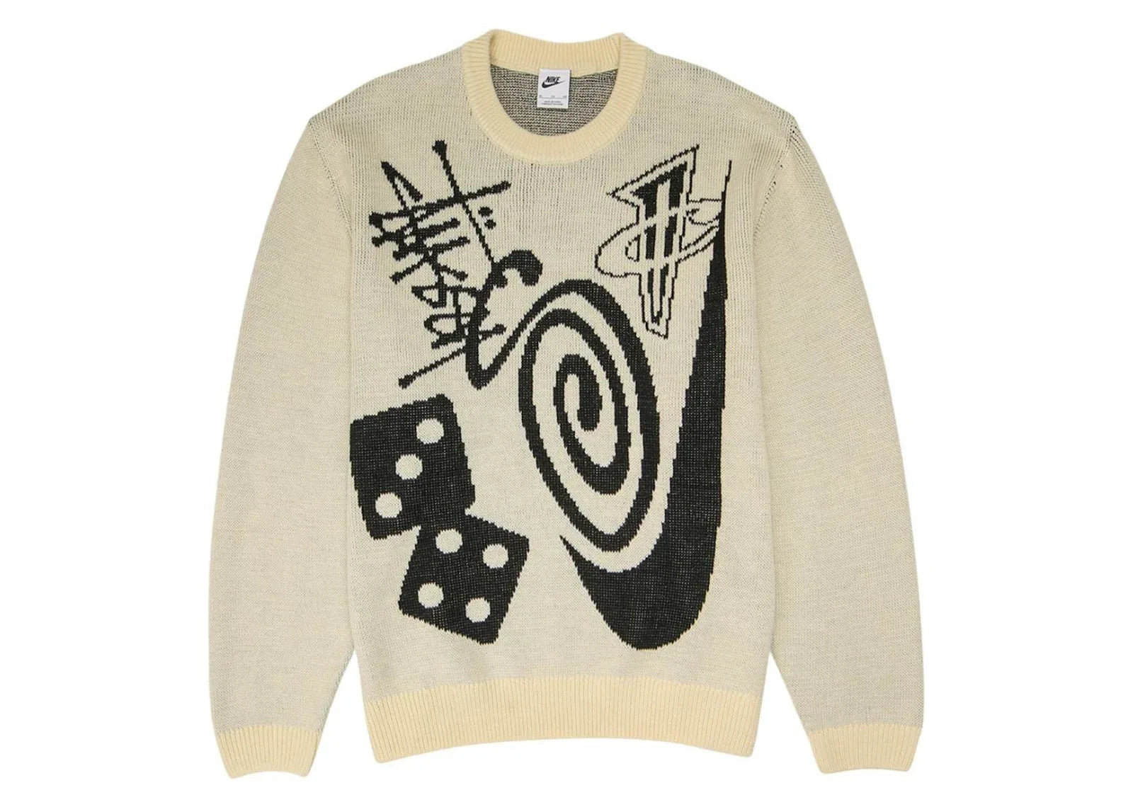 Nike x Stussy Knit Sweater Natural - Sneaker Türkiye