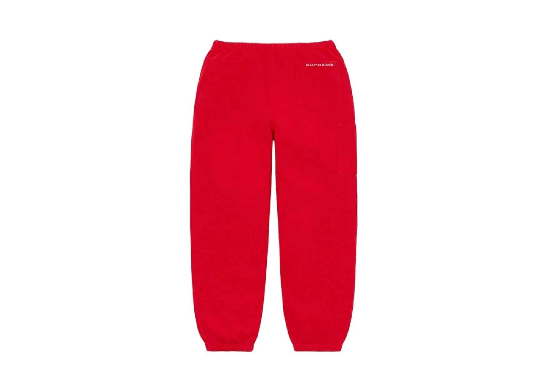 Nike x Supreme Cargo Sweatpants Red - Sneaker Türkiye