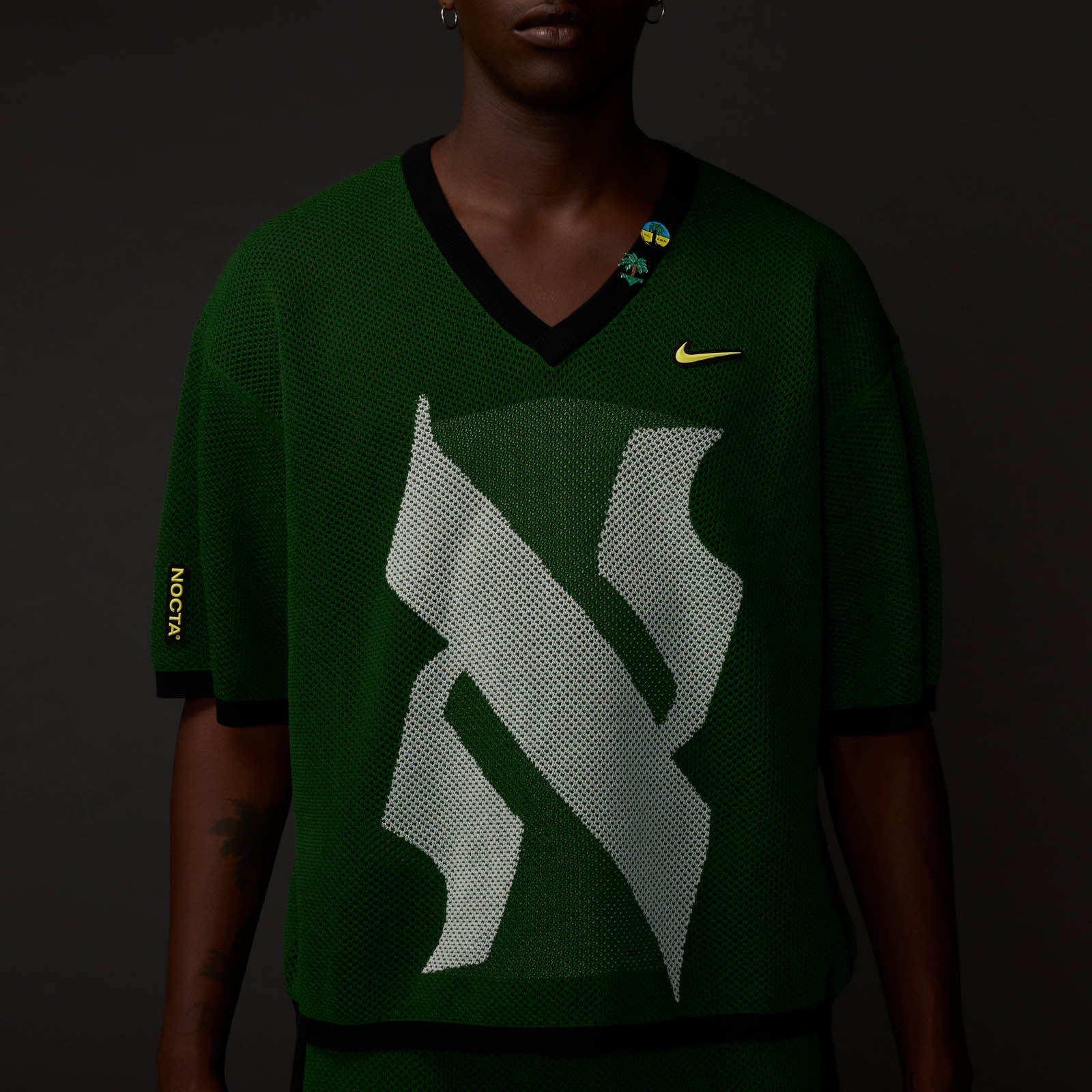 NOCTA Vybz Green Knit Short Sleeve - Sneaker Türkiye