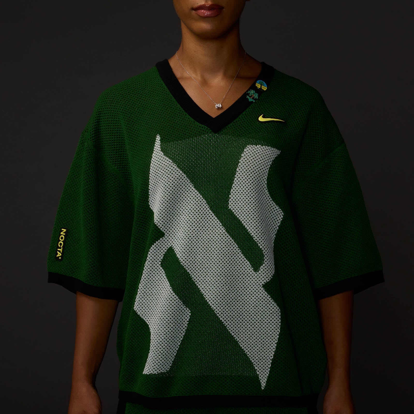 NOCTA Vybz Green Knit Short Sleeve - Sneaker Türkiye