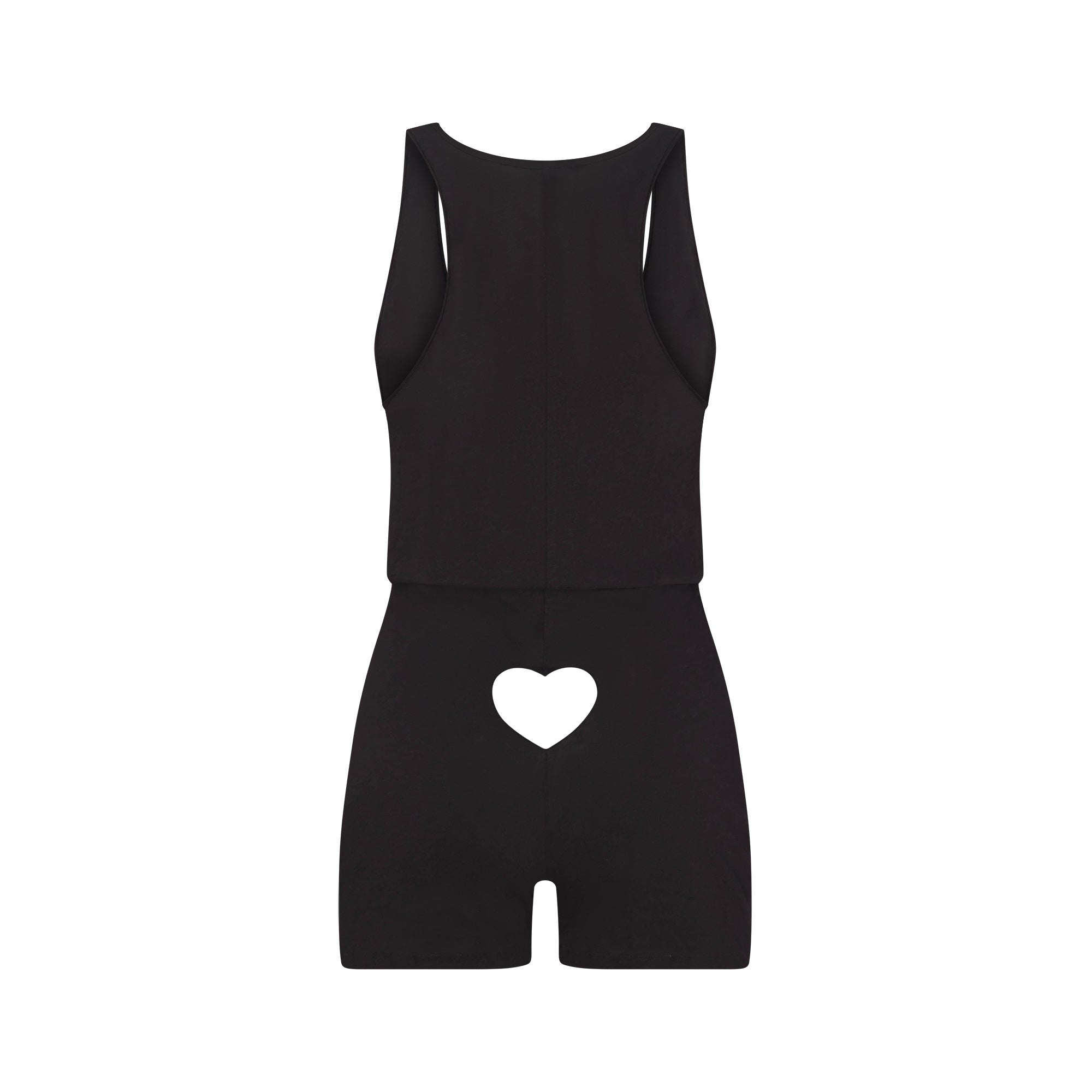 SKIMS WORN IN JERSEY HEART ONESIE | WASHED ONYX - Sneaker Türkiye