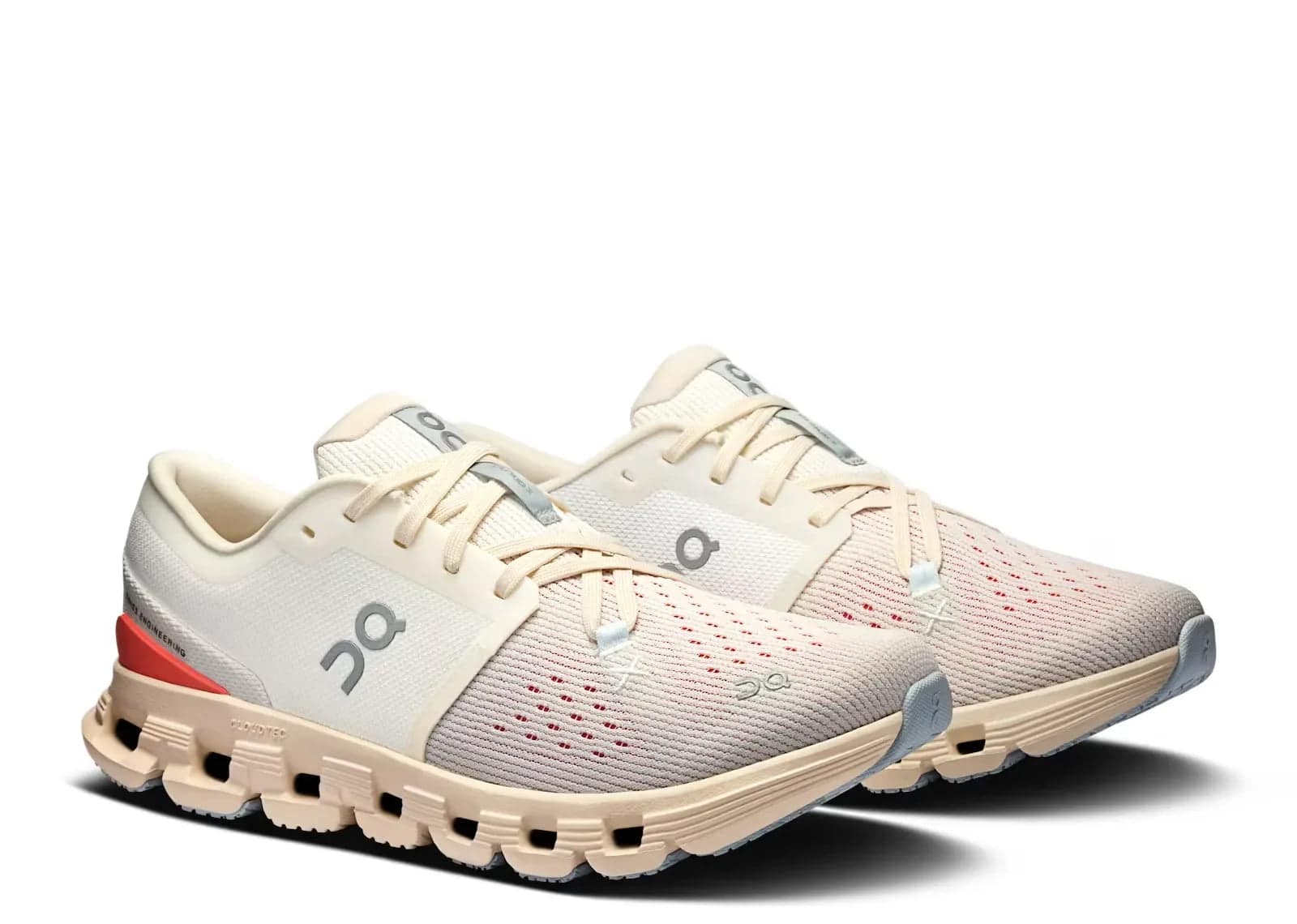 On Running Cloud X 4 Ivory Salmon (W) - Sneaker Türkiye