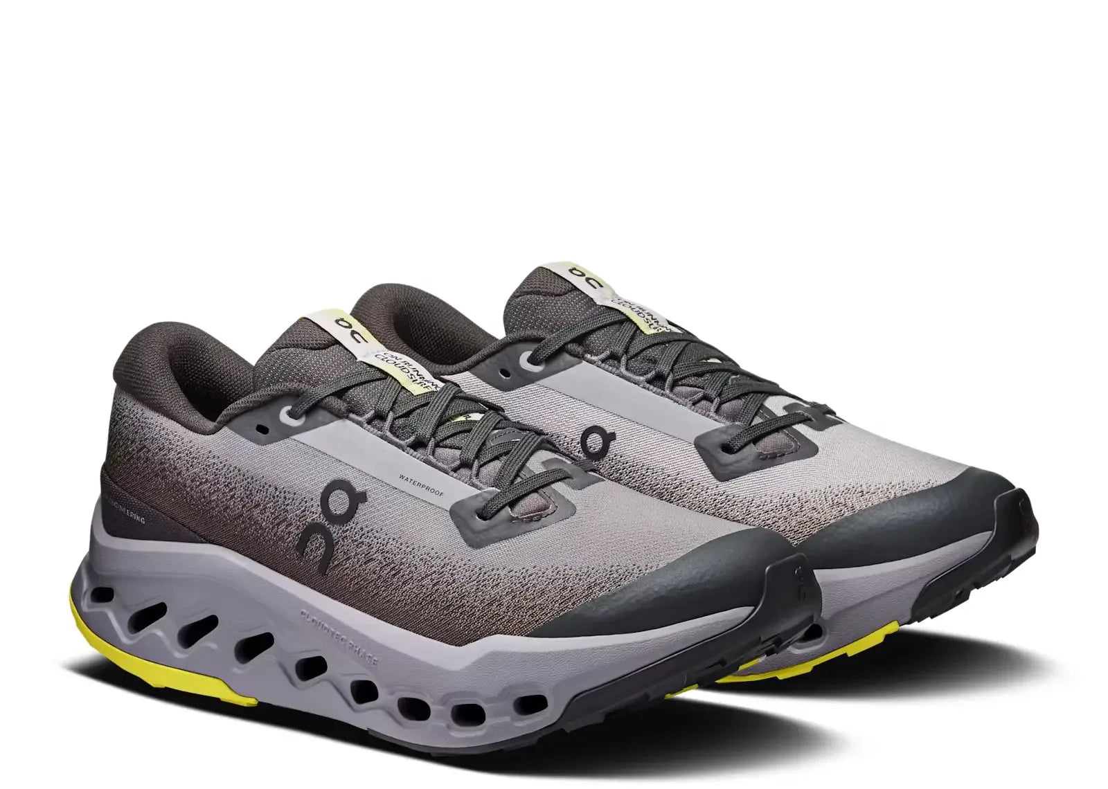 On Cloudsurfer Trail 2 Waterproof Black Lilac (W) - Sneaker Türkiye