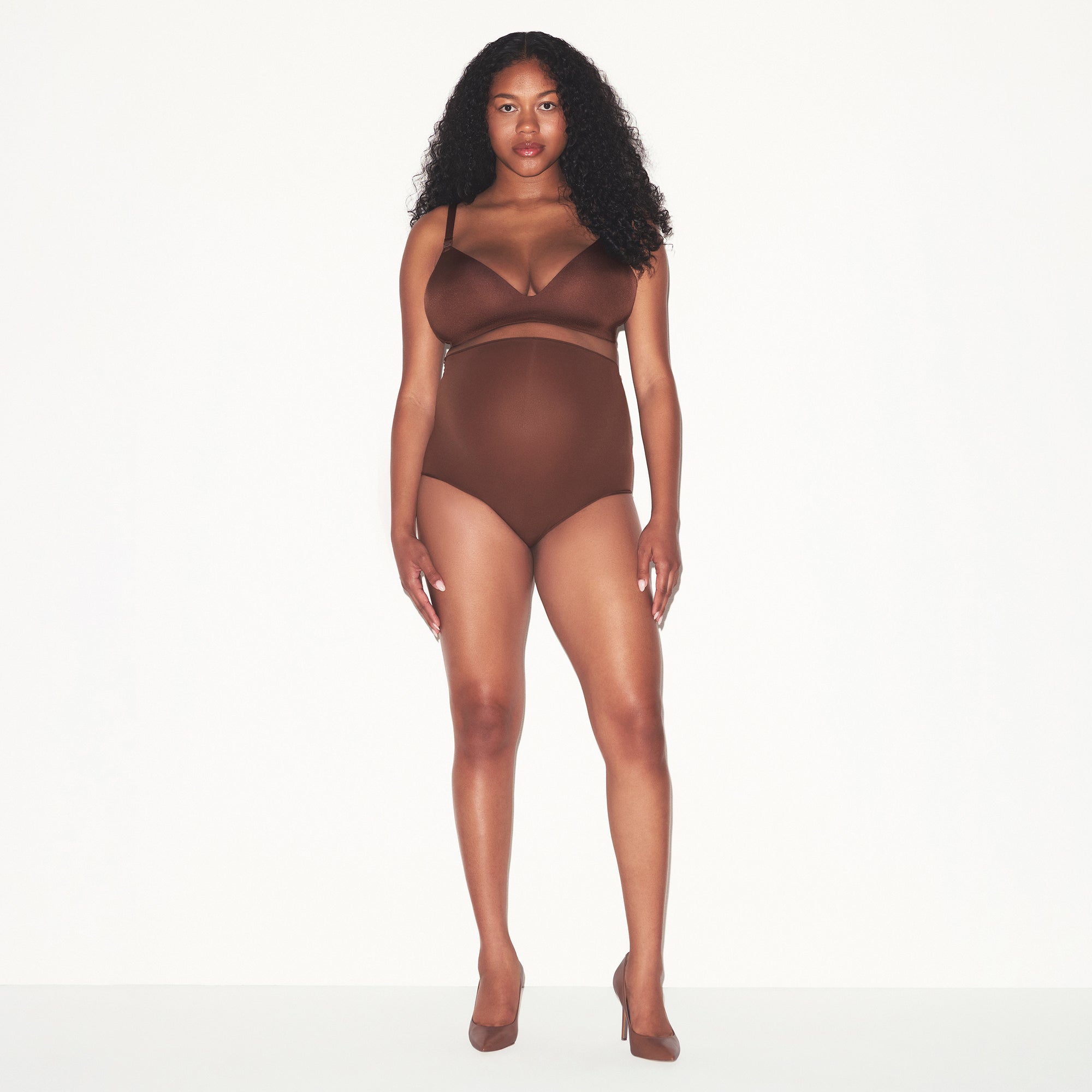 SKIMS WIRELESS FORM MATERNITY NURSING BRA | COCOA - Sneaker Türkiye