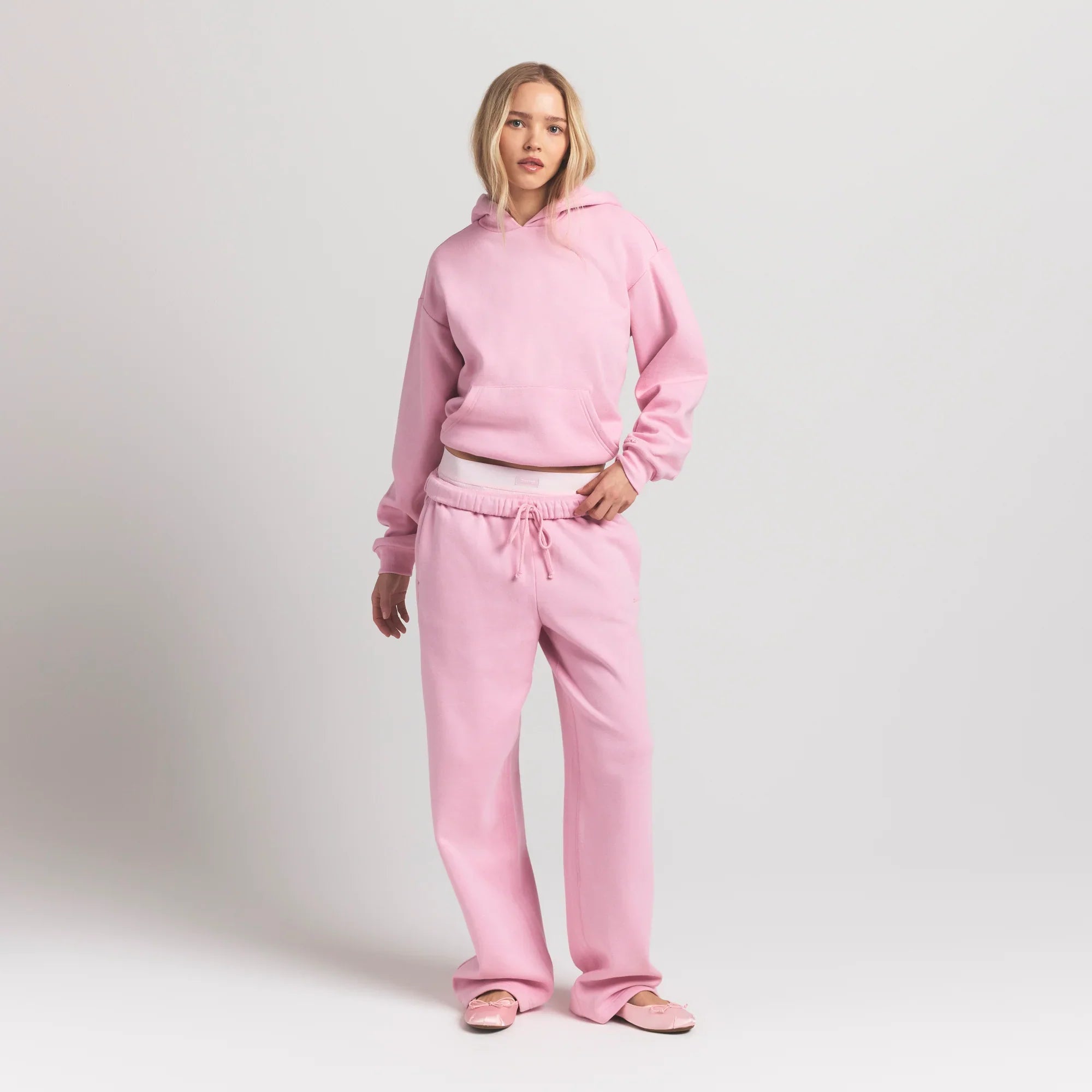SKIMS COTTON FLEECE CLASSIC HOODIE | HALITE - Sneaker Türkiye