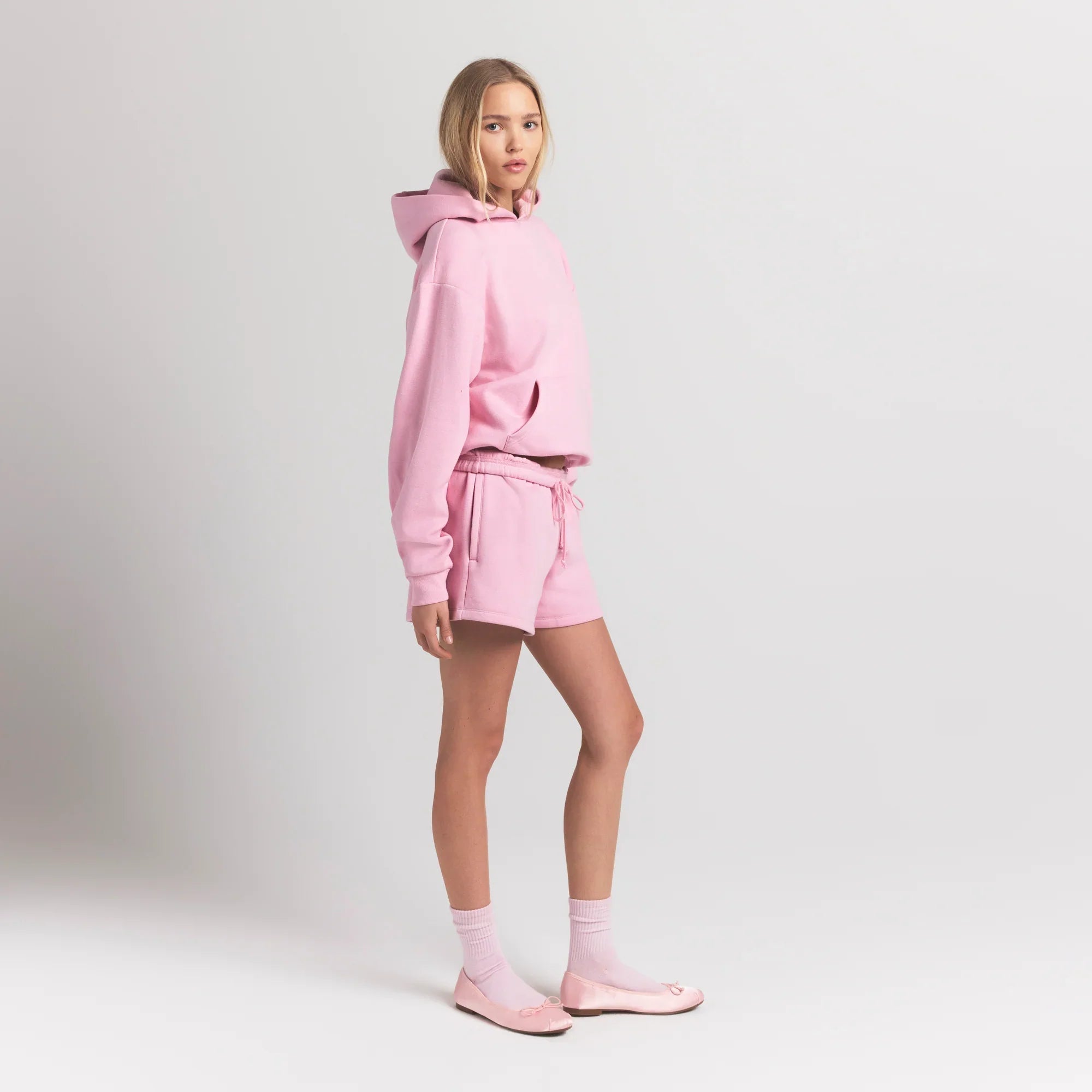 SKIMS COTTON FLEECE CLASSIC HOODIE | HALITE - Sneaker Türkiye