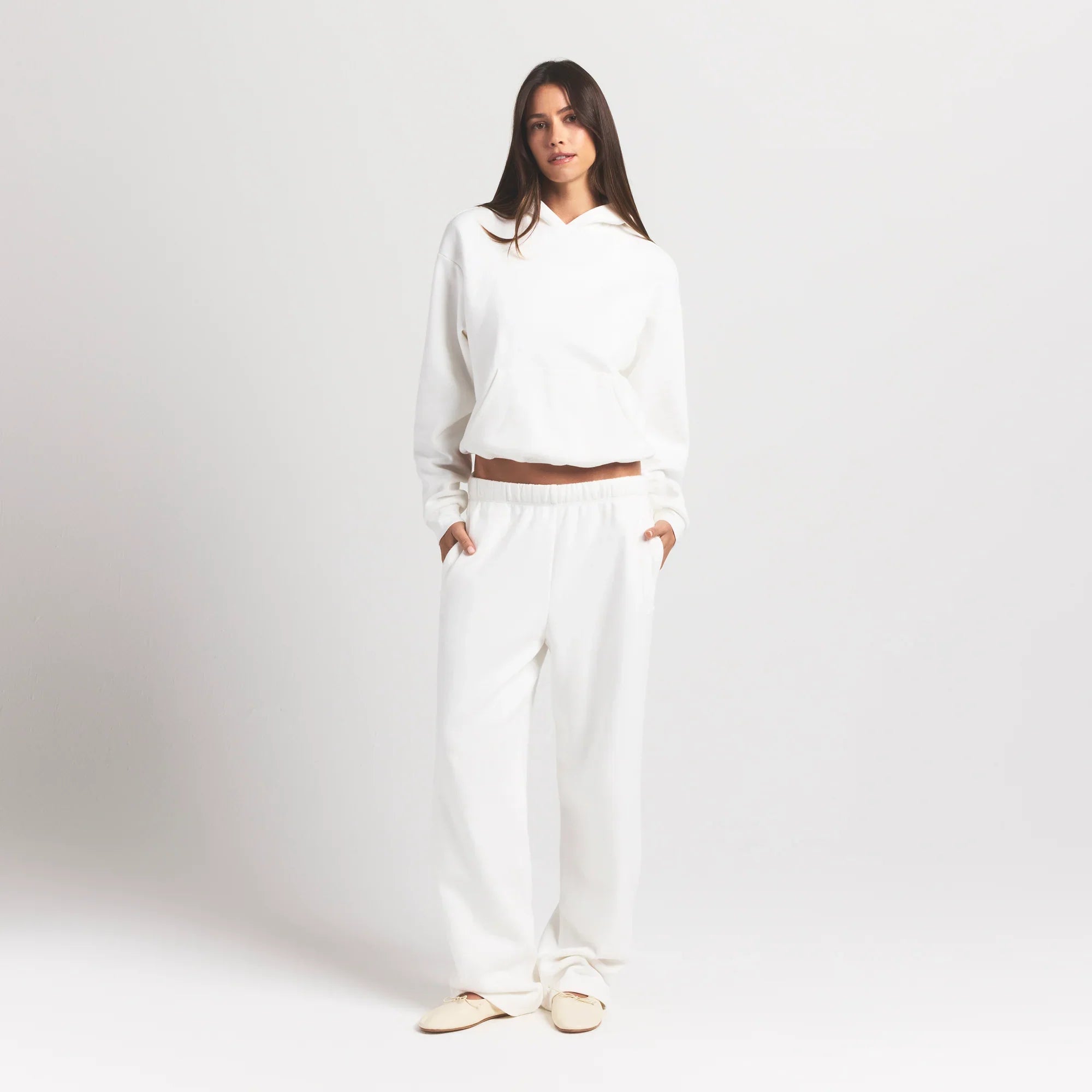SKIMS COTTON FLEECE CLASSIC HOODIE | MARBLE - Sneaker Türkiye