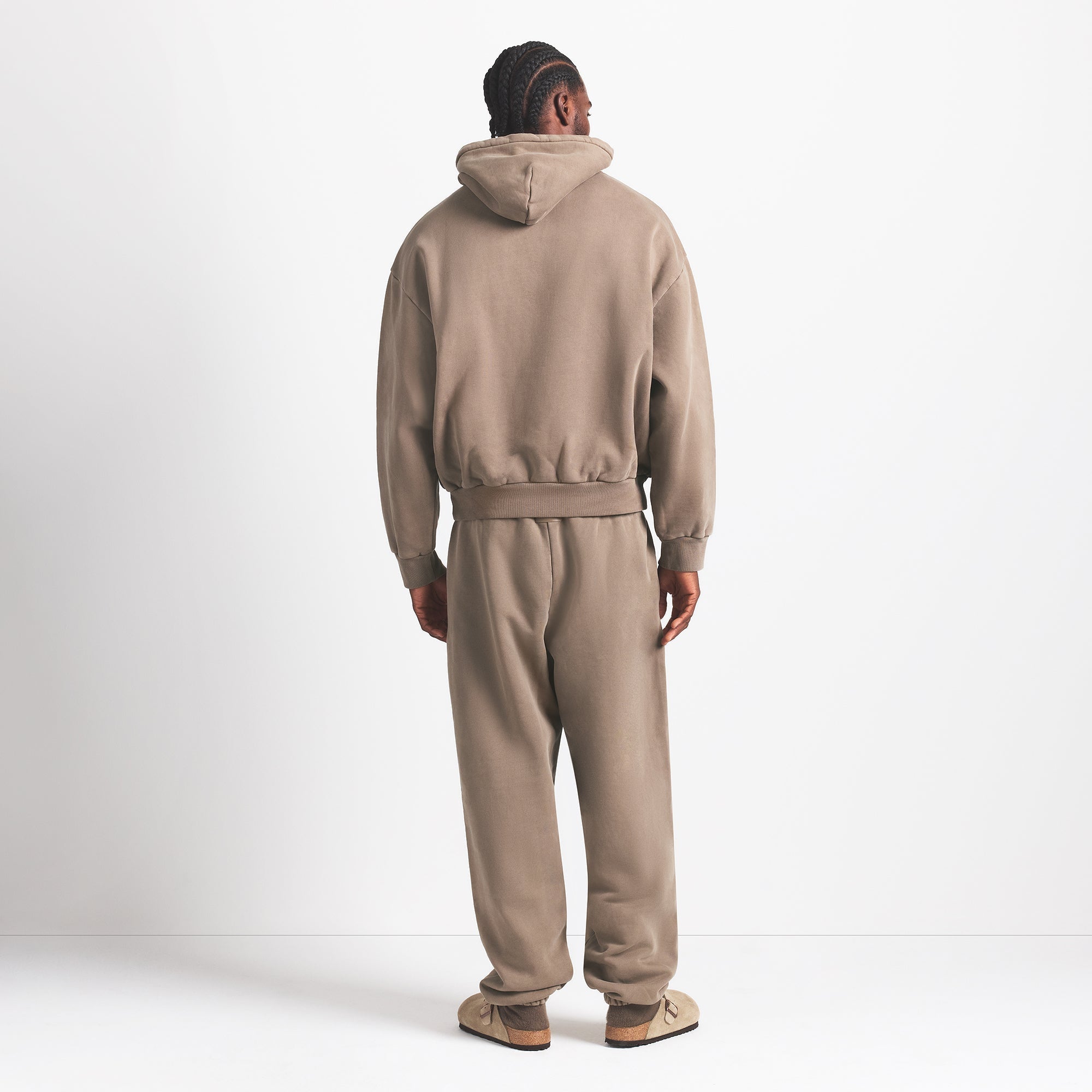 SKIMS HEAVYWEIGHT FLEECE MENS HOODIE | TRUFFLE - Sneaker Türkiye
