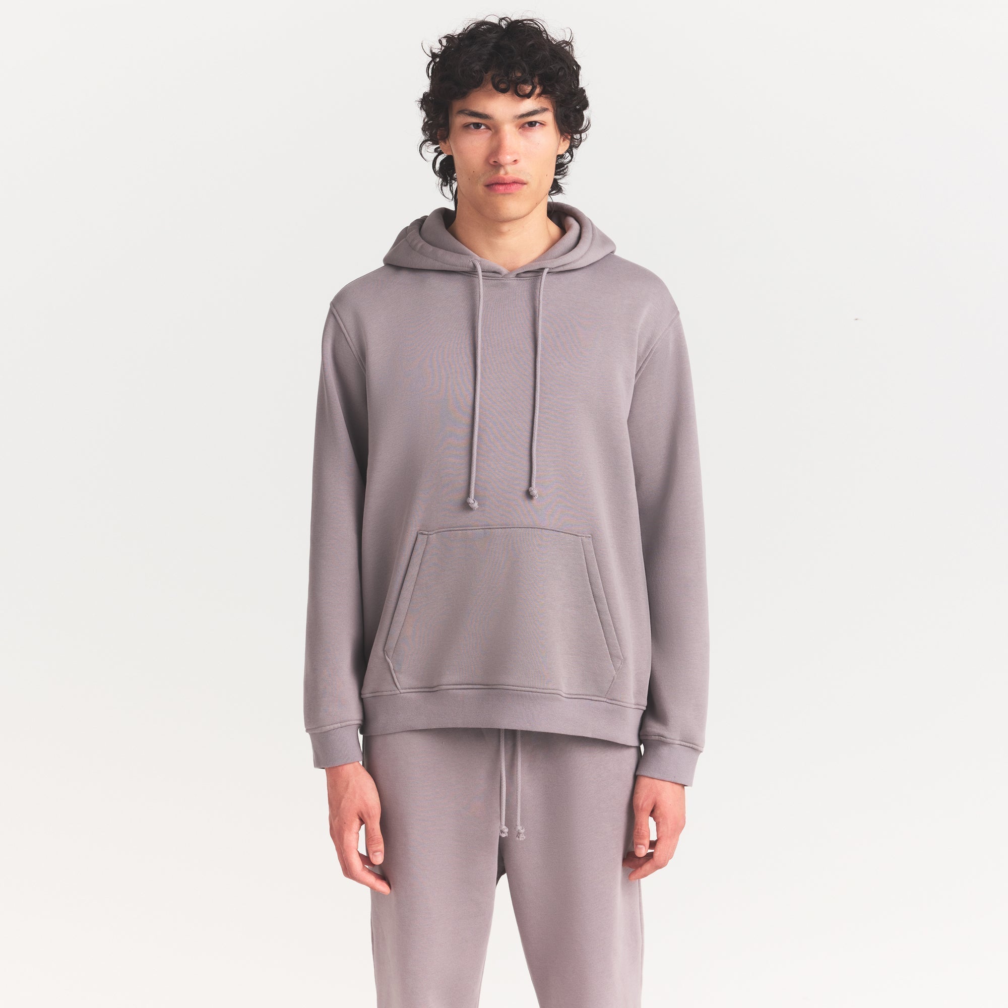 SKIMS FLEECE LOUNGE MENS CLASSIC HOODIE | SHADOW - Sneaker Türkiye