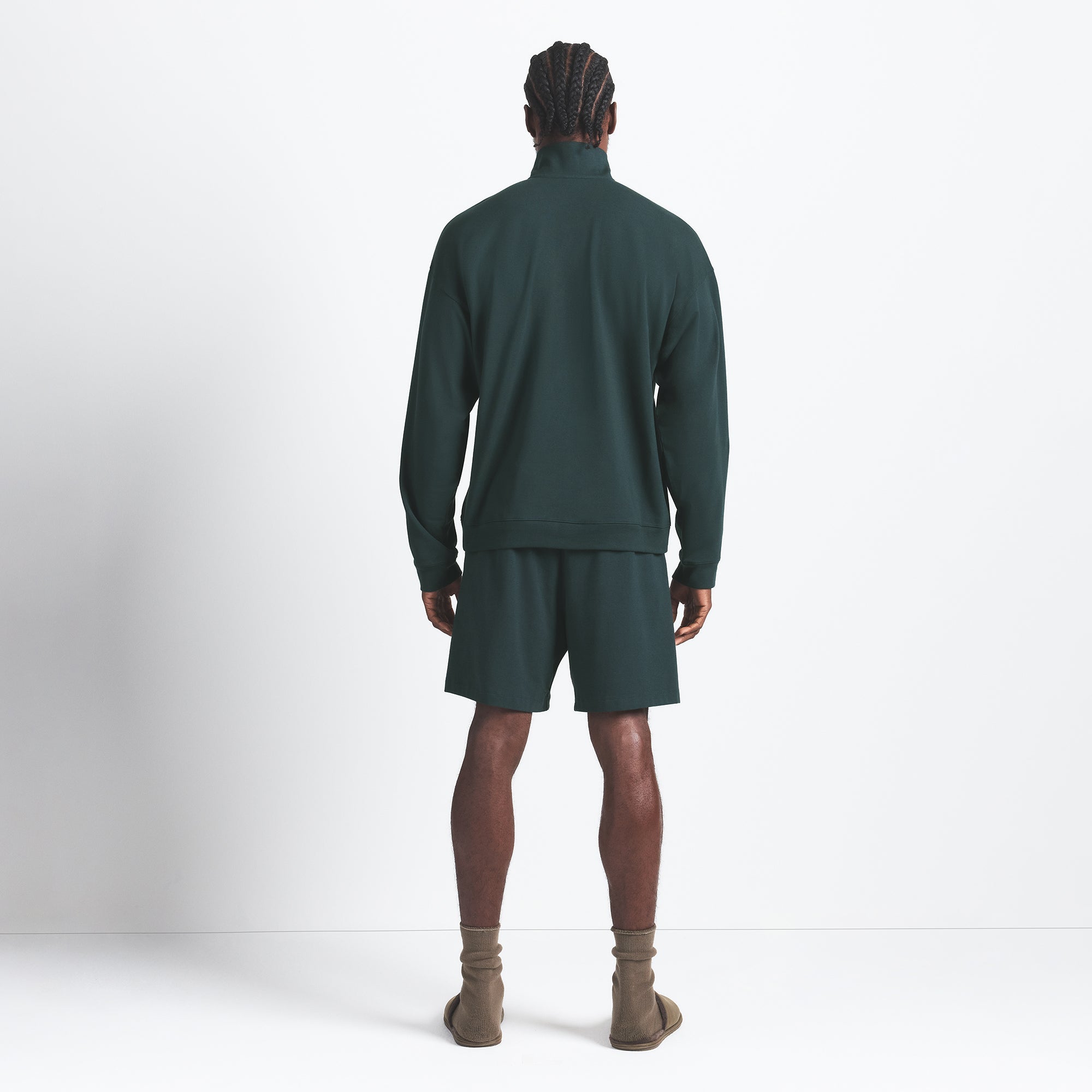 SKIMS JERSEY LOUNGE MENS RELAXED QUARTER ZIP PULLOVER | TINT - Sneaker Türkiye