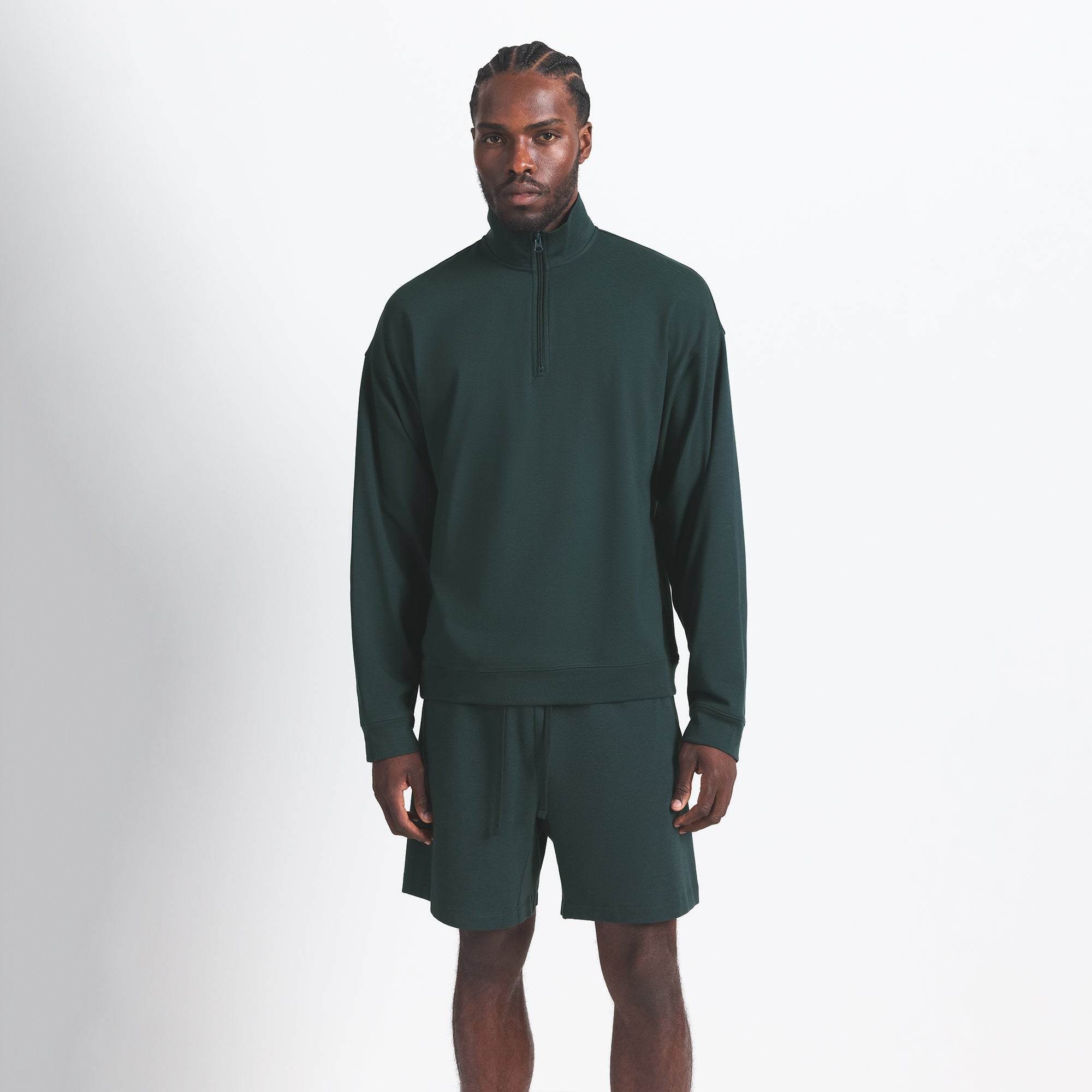 SKIMS JERSEY LOUNGE MENS RELAXED QUARTER ZIP PULLOVER | TINT - Sneaker Türkiye