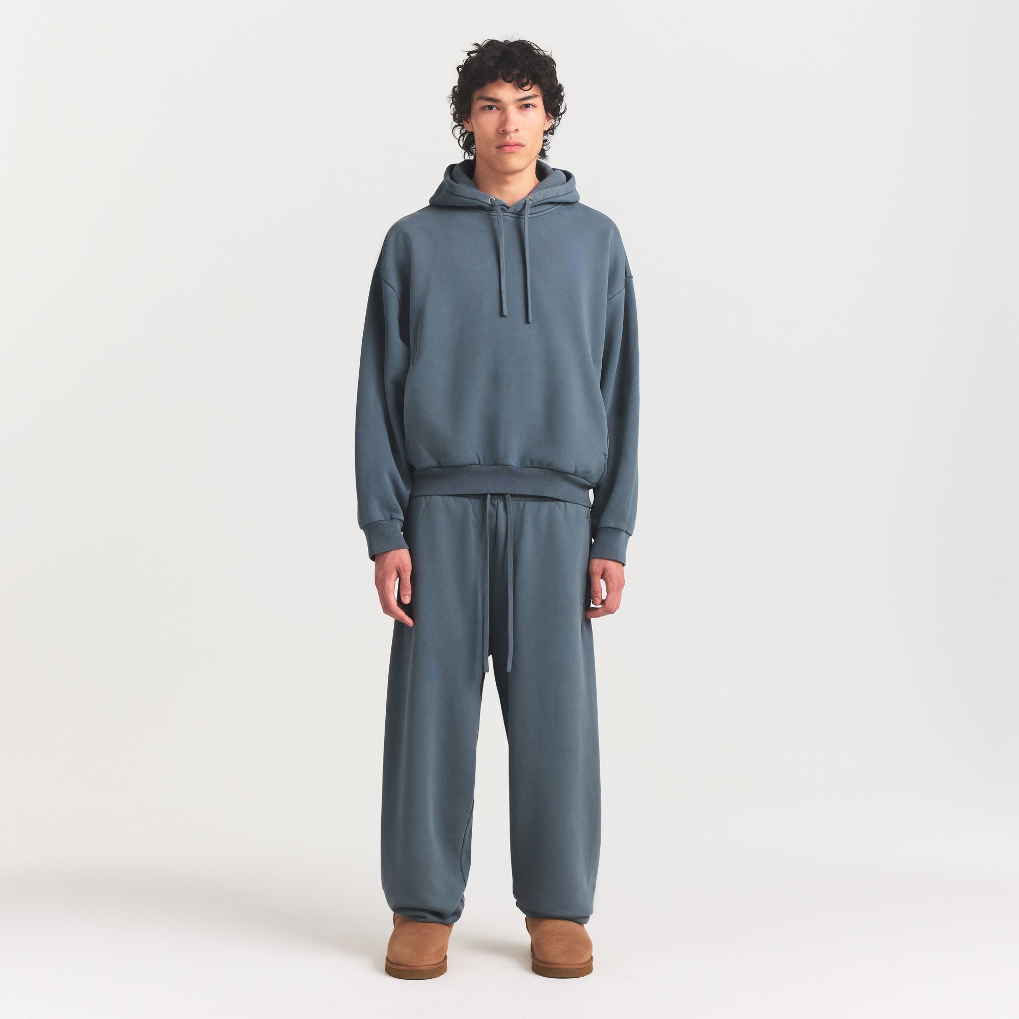 SKIMS HEAVYWEIGHT FLEECE MENS STRAIGHT LEG PANT | KYANITE - Sneaker Türkiye