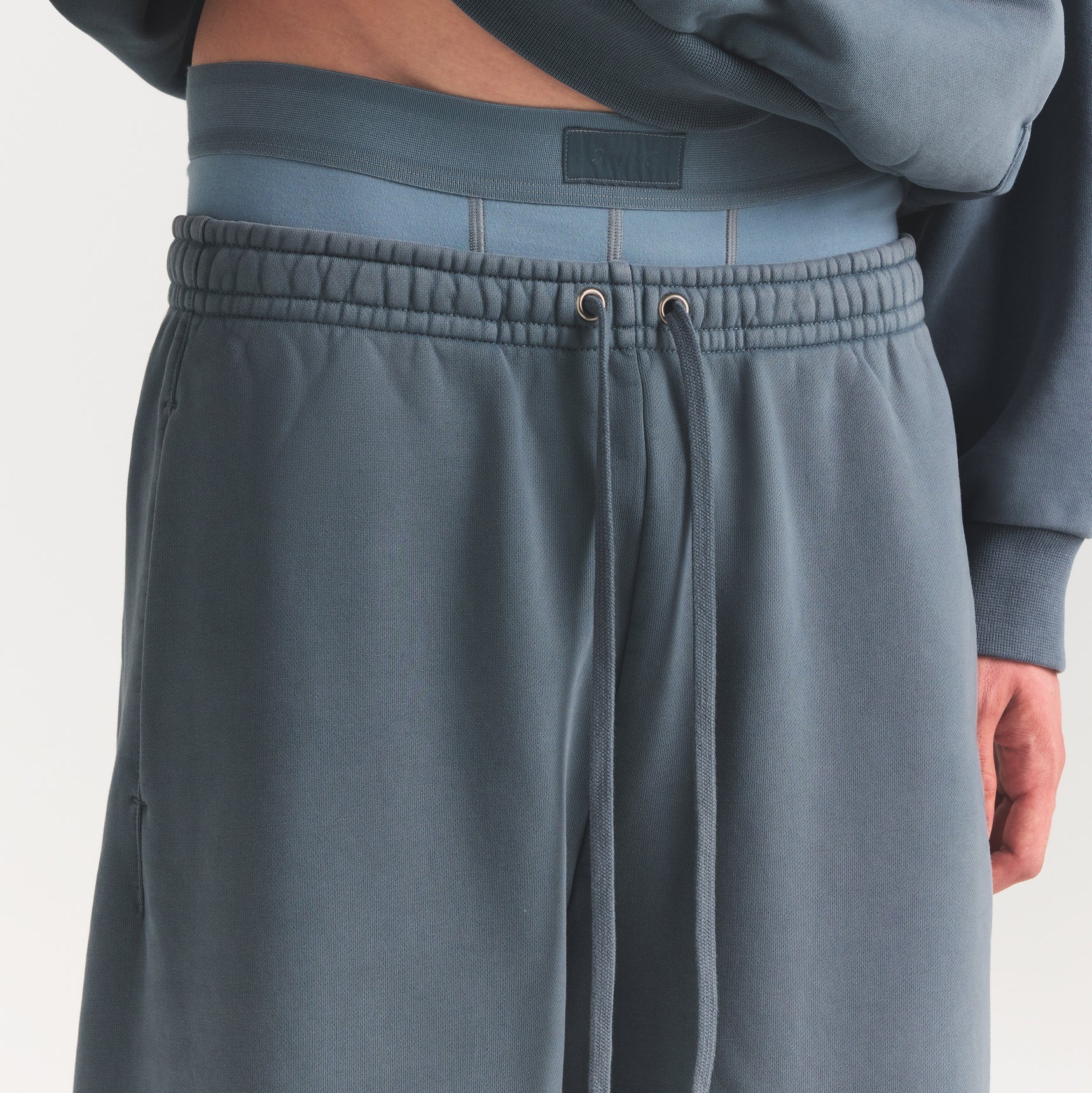SKIMS HEAVYWEIGHT FLEECE MENS STRAIGHT LEG PANT | KYANITE - Sneaker Türkiye