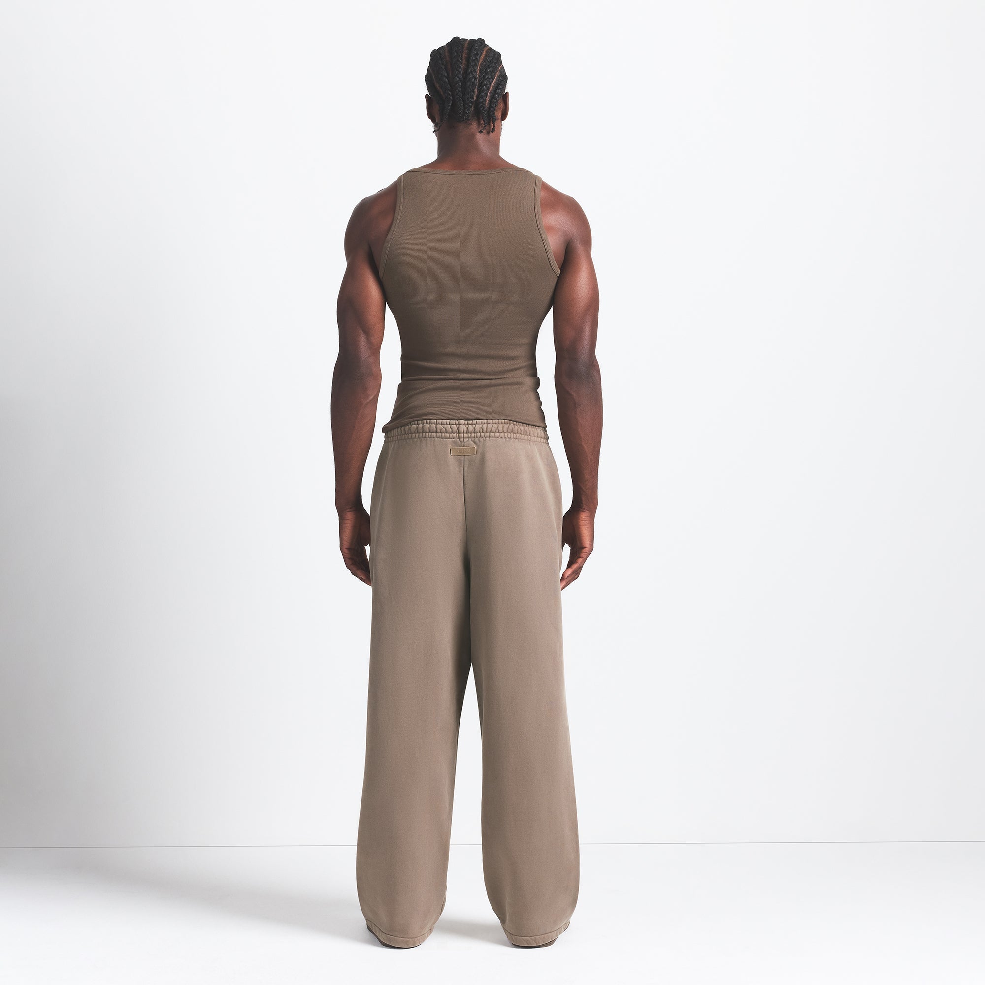 SKIMS HEAVYWEIGHT FLEECE MENS STRAIGHT LEG PANT | TRUFFLE - Sneaker Türkiye