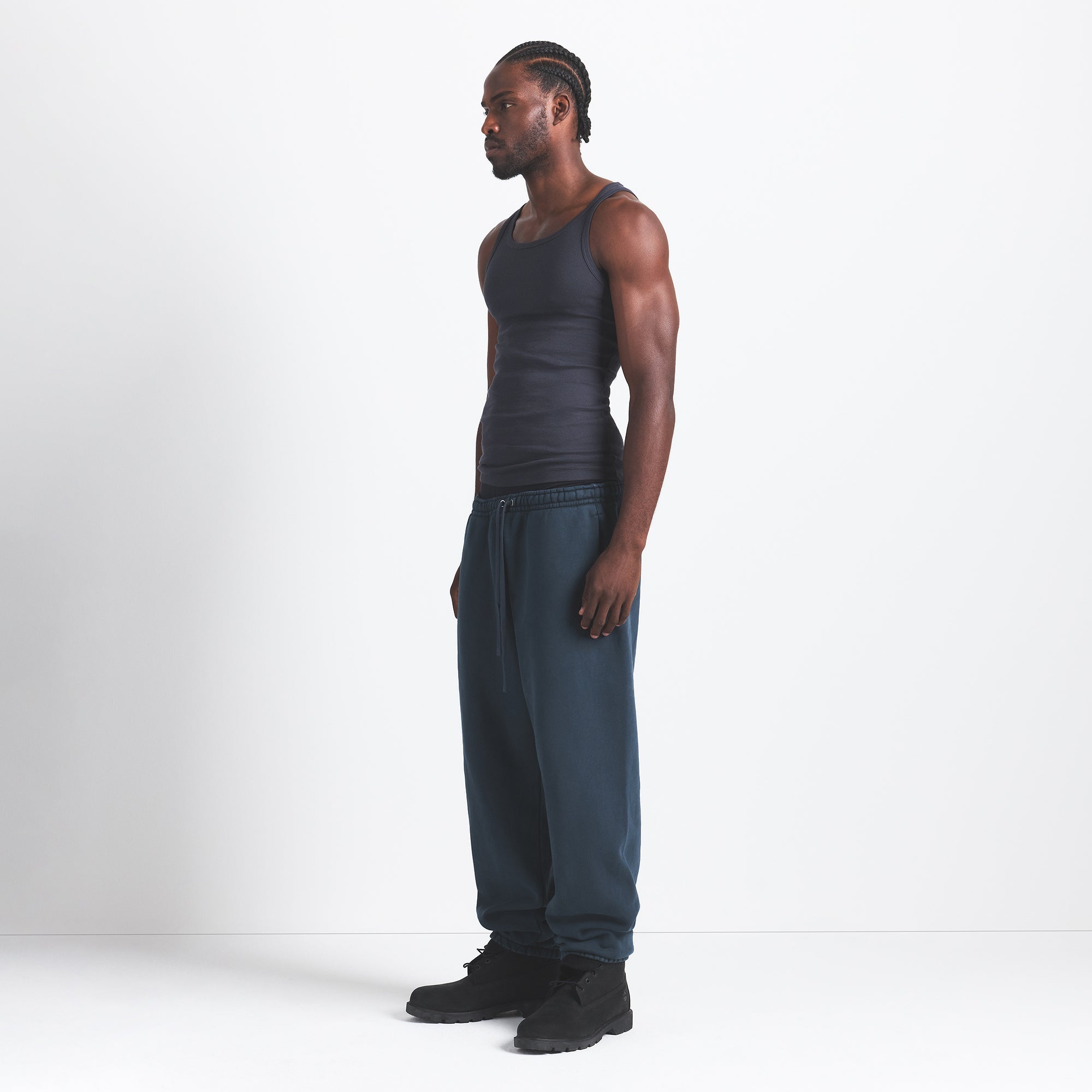 SKIMS HEAVYWEIGHT FLEECE MENS JOGGER | NAVY - Sneaker Türkiye