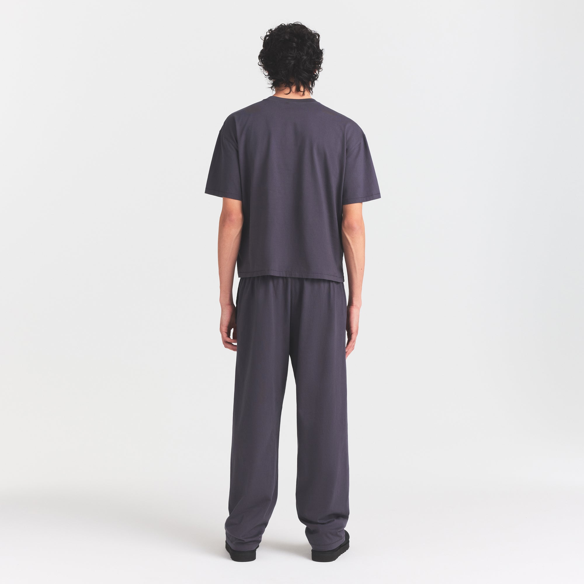 SKIMS HEAVYWEIGHT COTTON MENS RELAXED PANT | RAVEN - Sneaker Türkiye