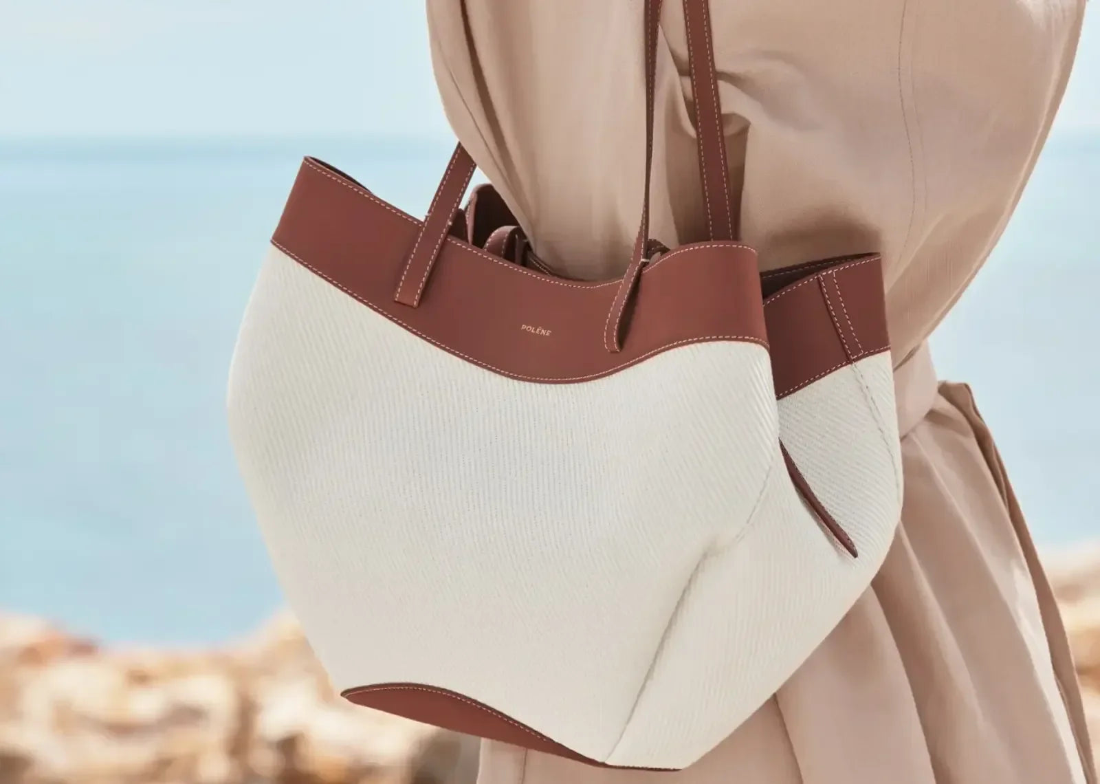 Polène Cyme Edition Cognac Canvas - Sneaker Türkiye
