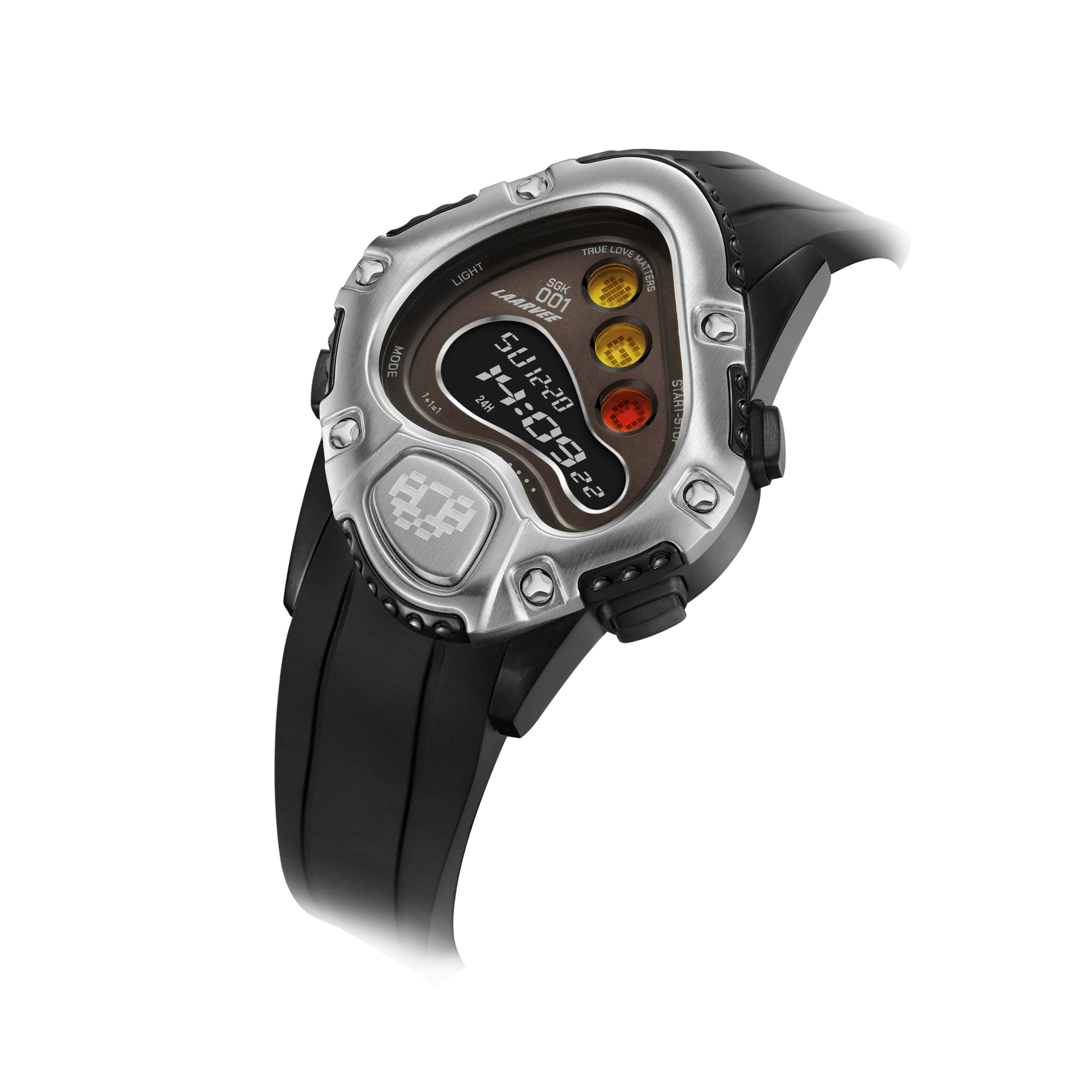 Laarvee Watch Sinngouki SGK001R-BLKSVRBLK - Sneaker Türkiye