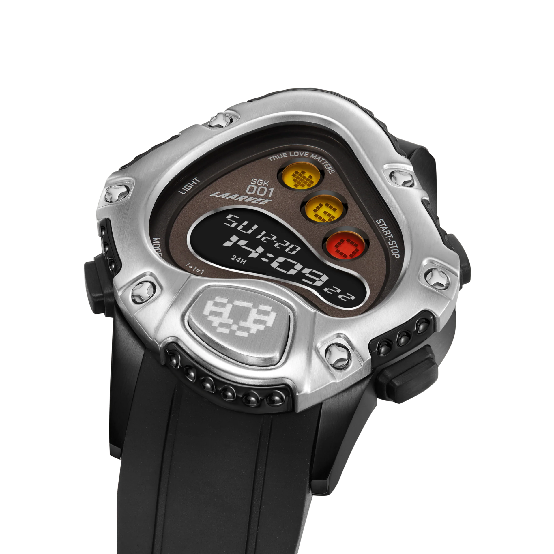 Laarvee Watch Sinngouki SGK001R-BLKSVRBLK - Sneaker Türkiye