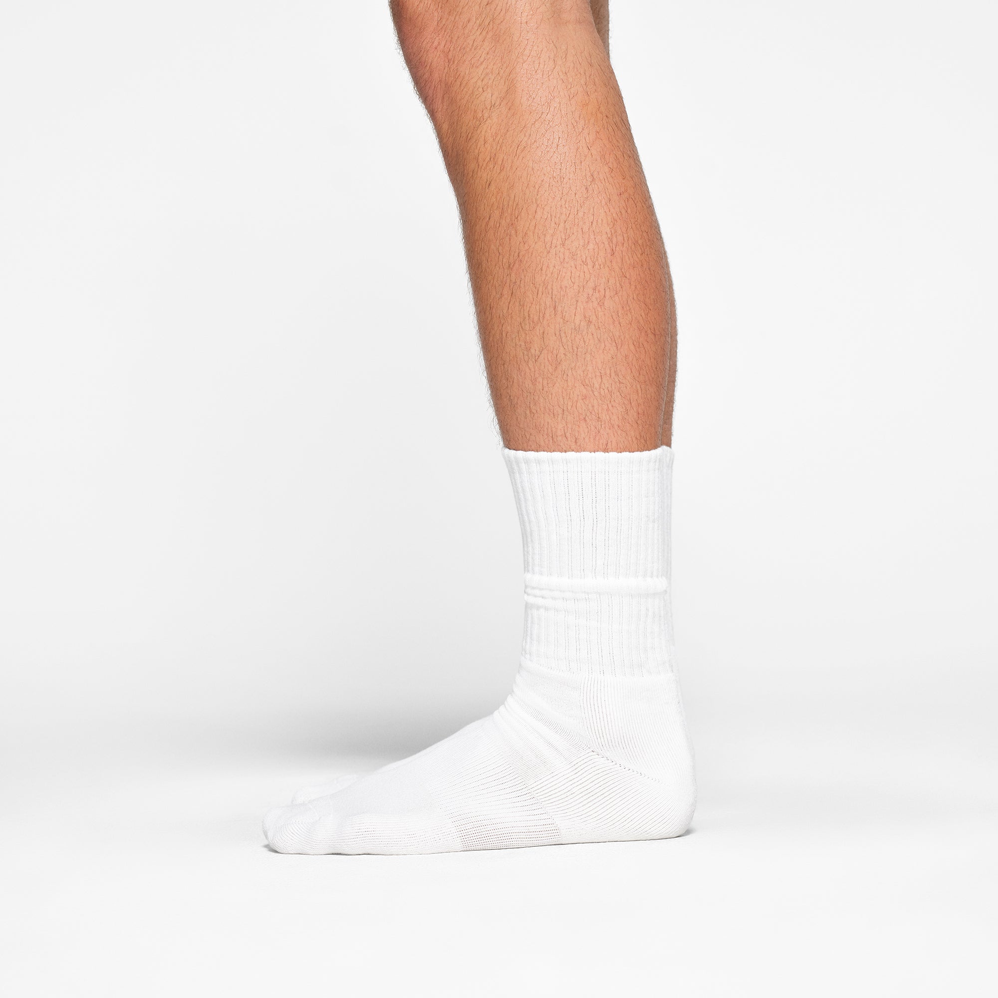 SKIMS MENS TUBE CREW SOCK 3-PACK | CHALK - Sneaker Türkiye