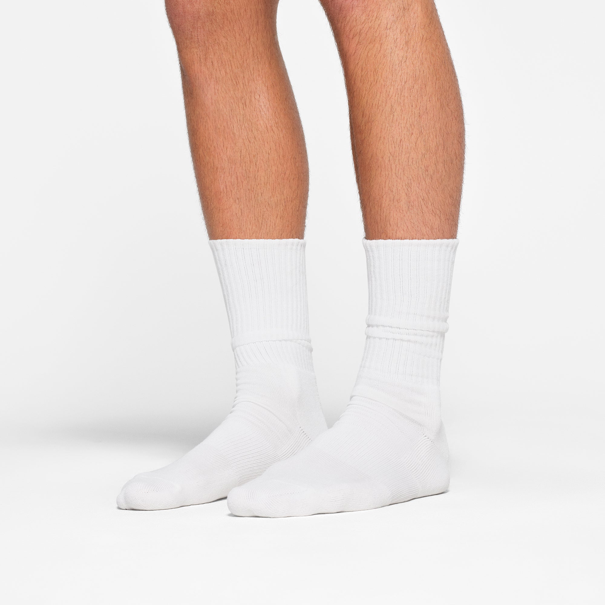 SKIMS MENS TUBE CREW SOCK 3-PACK | CHALK - Sneaker Türkiye