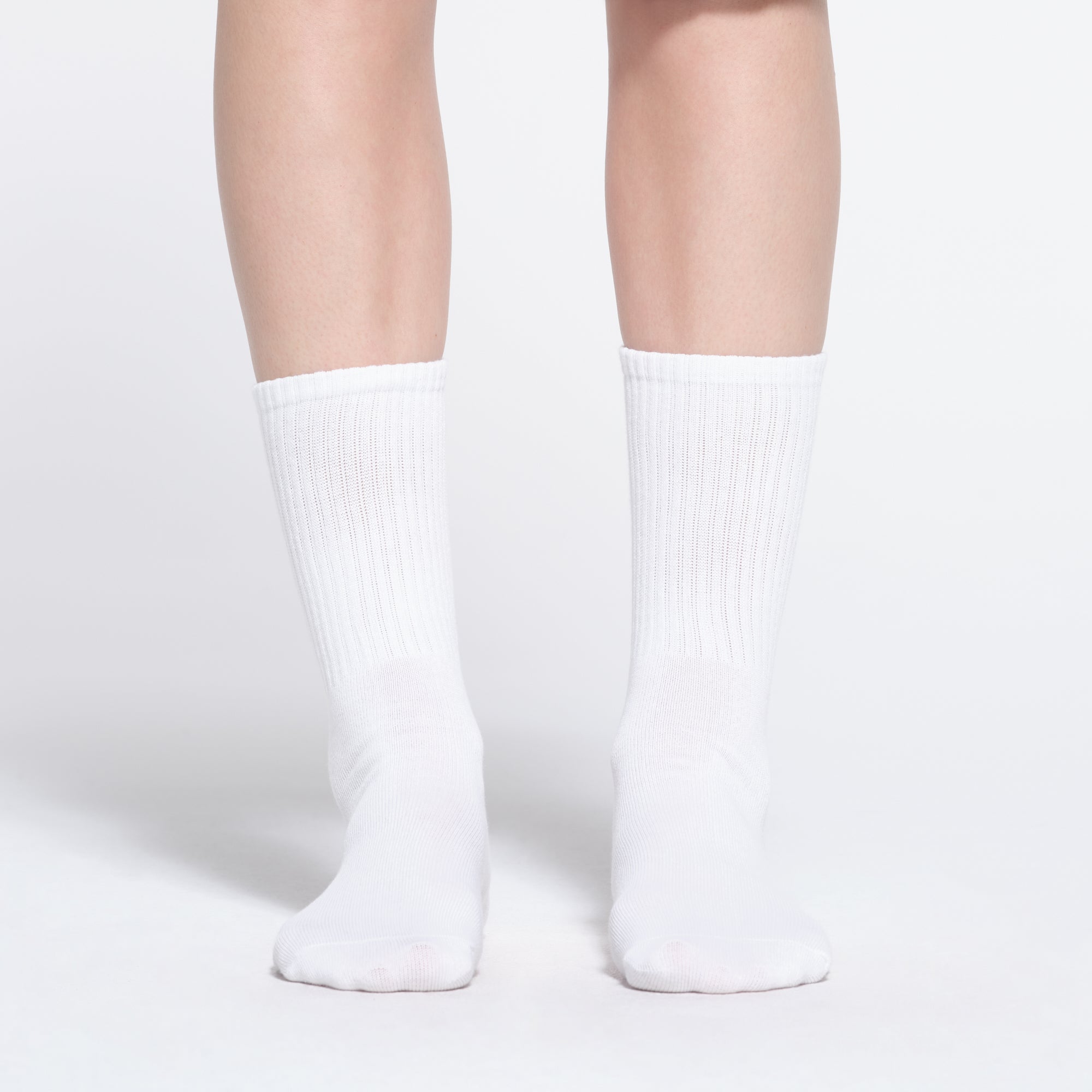 SKIMS RIBBED CREW SOCK | SNOW - Sneaker Türkiye