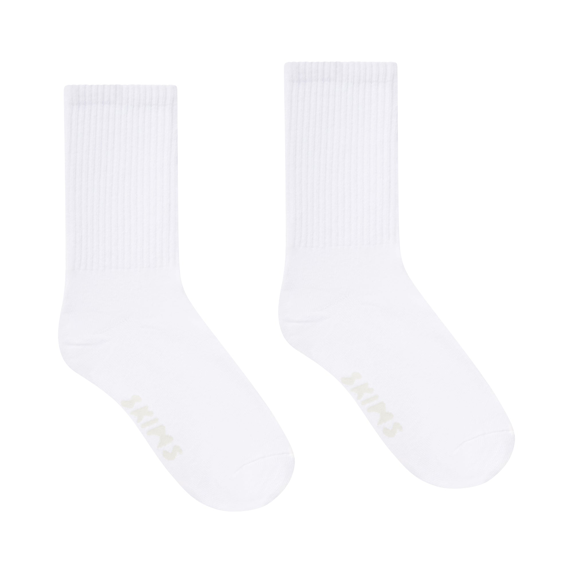 SKIMS RIBBED CREW SOCK | SNOW - Sneaker Türkiye