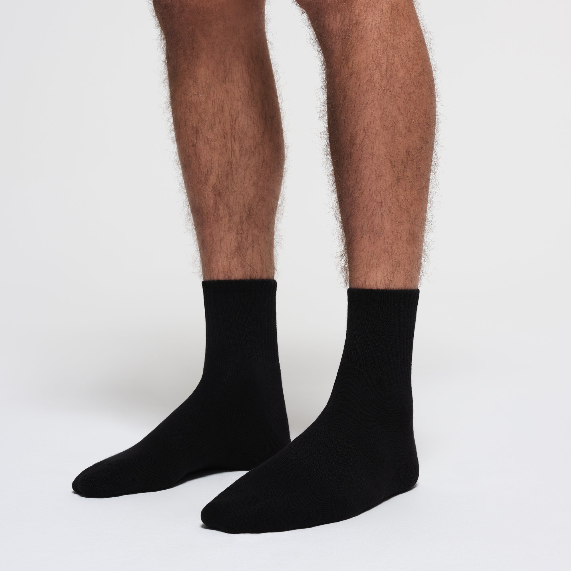 SKIMS MENS 3/4 CREW SOCK 3-PACK | ONYX - Sneaker Türkiye