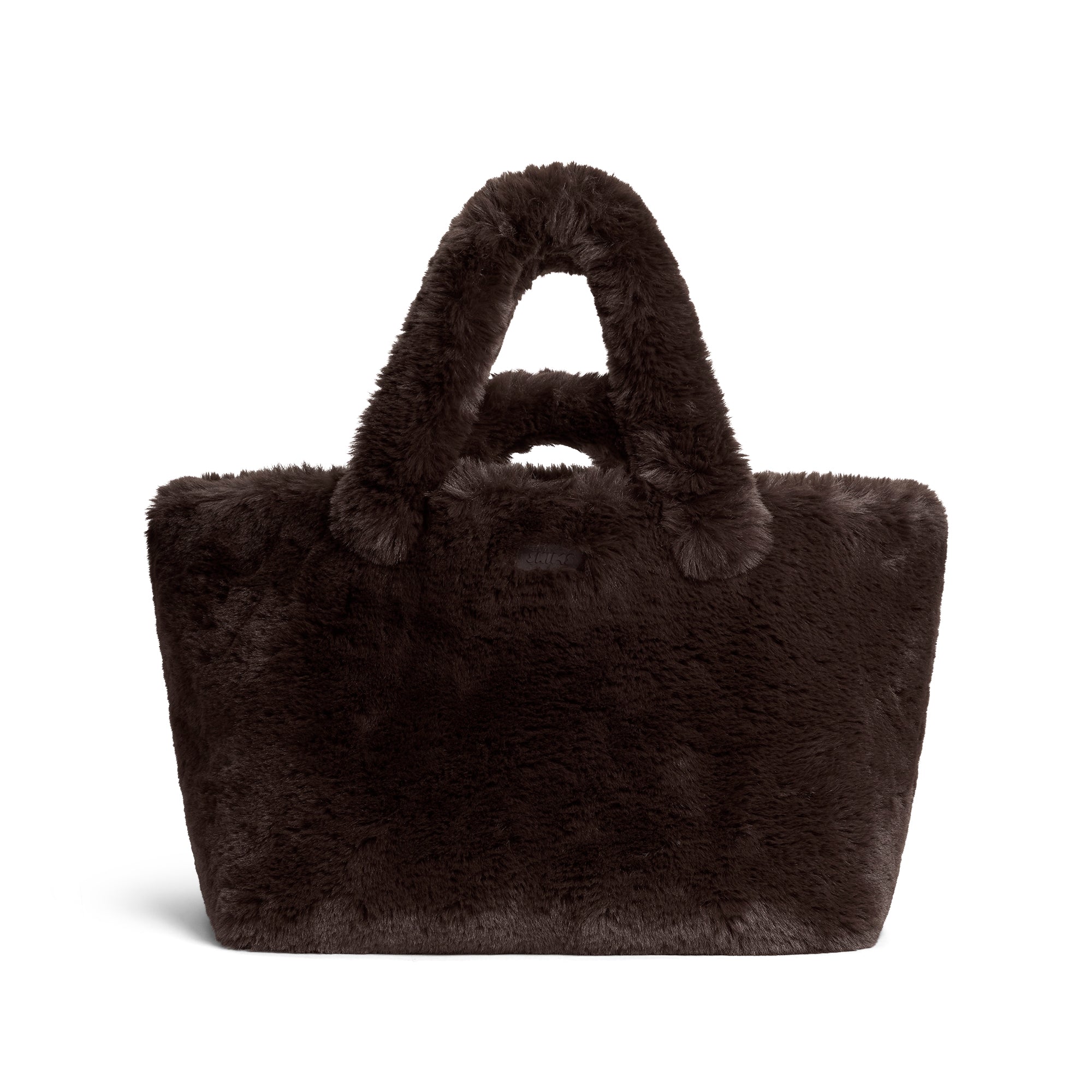 SKIMS FAUX FUR JUMBO TOTE | ESPRESSO - Sneaker Türkiye