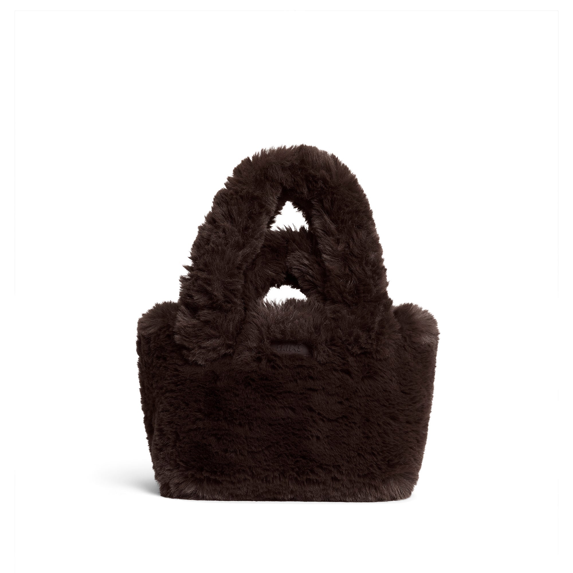 SKIMS FAUX FUR MINI TOTE | ESPRESSO - Sneaker Türkiye