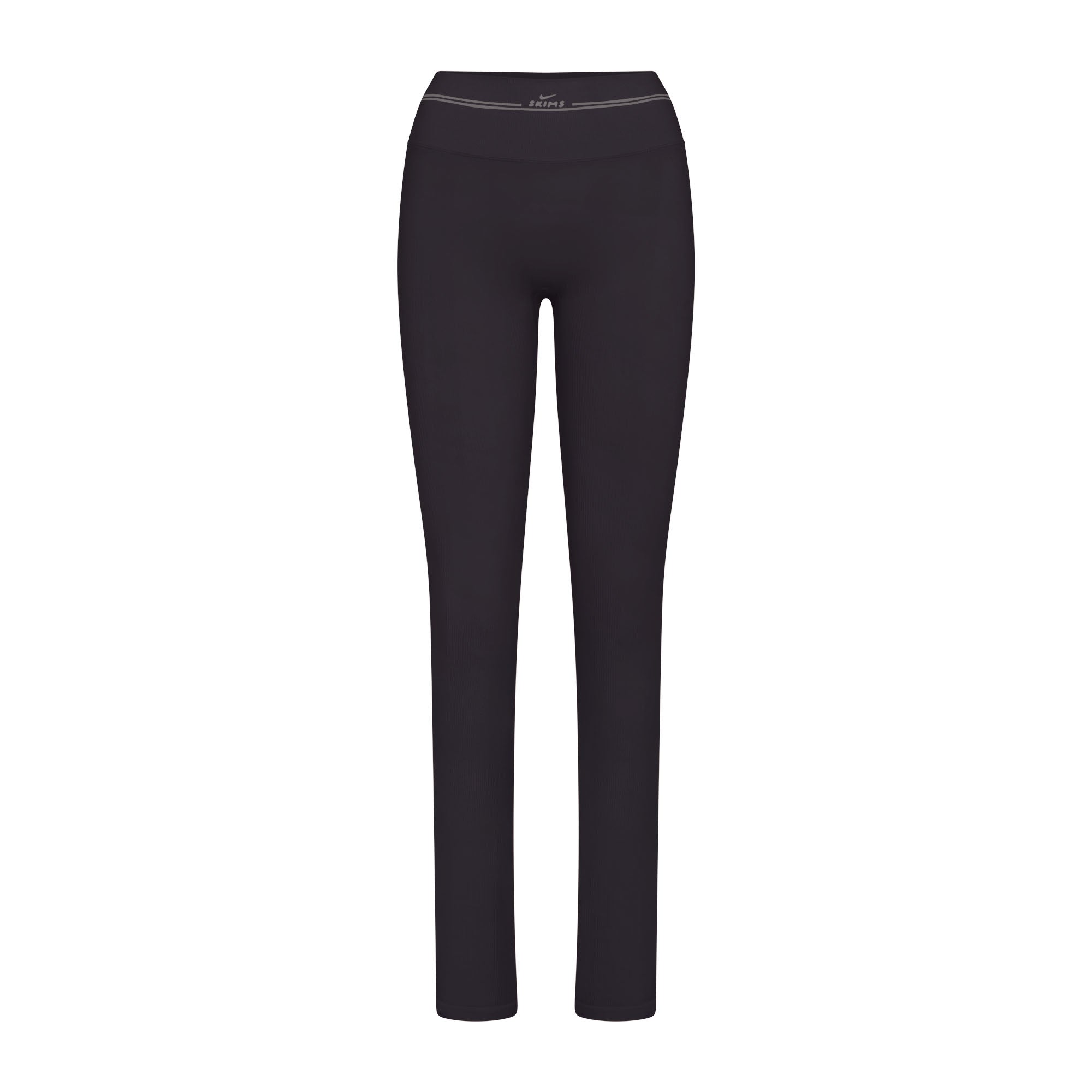 NikeSKIMS RIBBED SEAMLESS 34″ STRAIGHT LEGGING | OBSIDIAN - Sneaker Türkiye