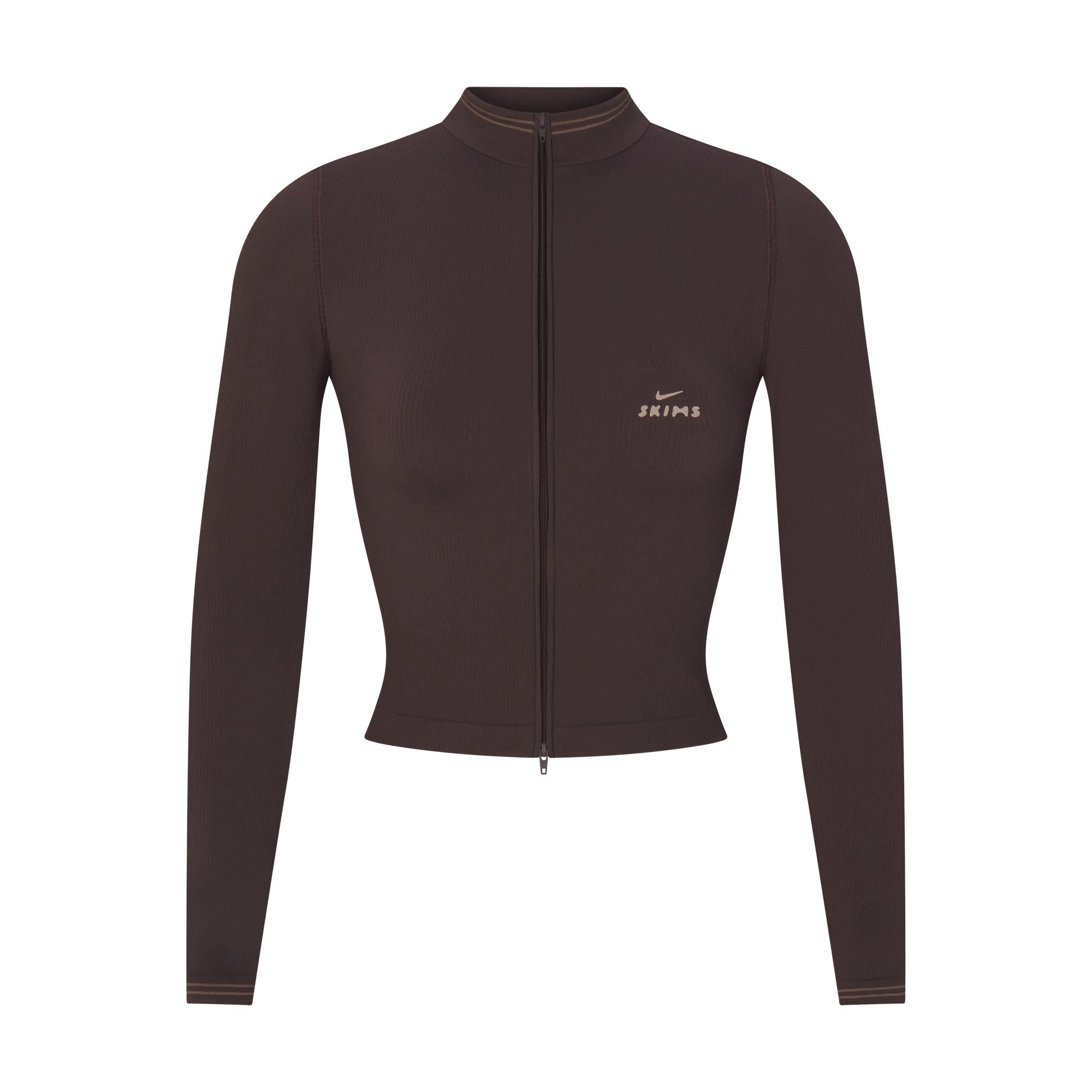 NikeSKIMS RIBBED SEAMLESS ZIP UP CROP JACKET | PHOENIX - Sneaker Türkiye