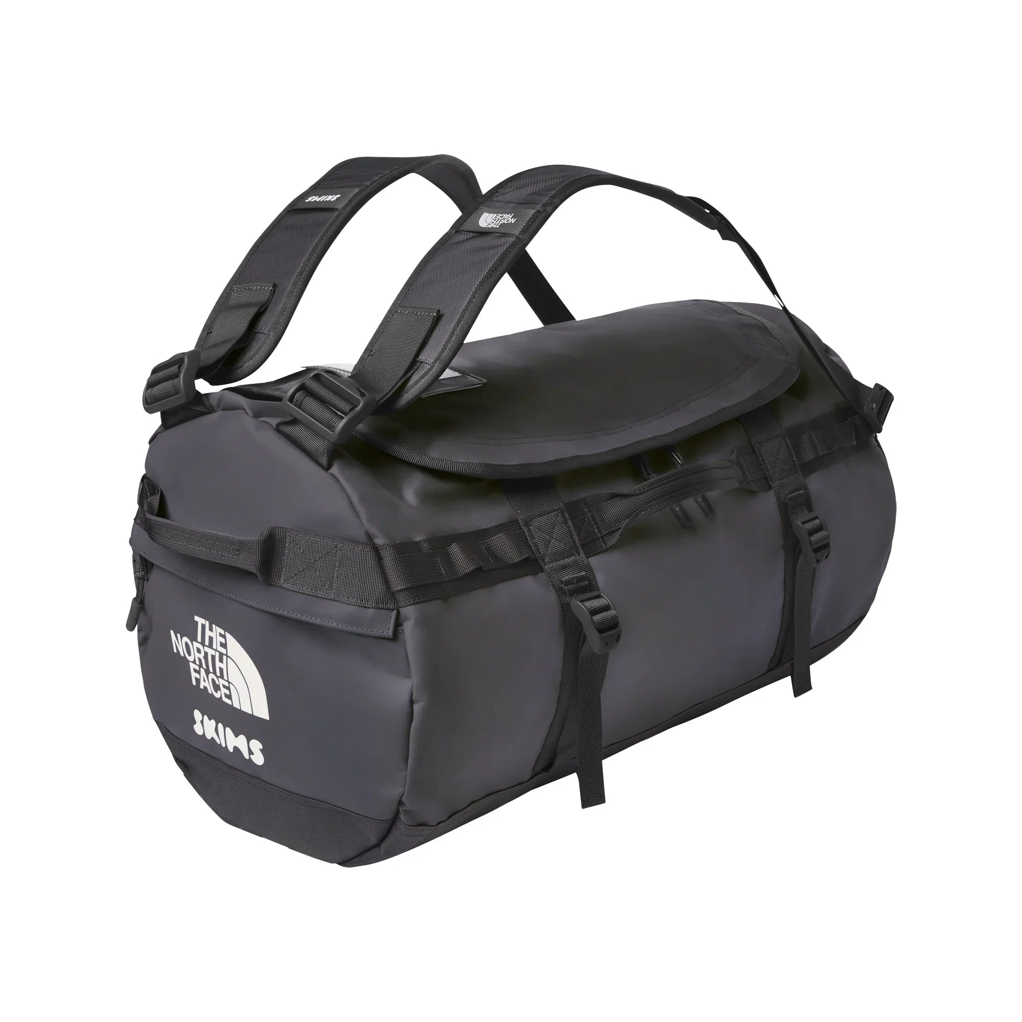 THE NORTH FACE X SKIMS SMALL BASE CAMP DUFFLE BAG | GUNMETAL - Sneaker Türkiye