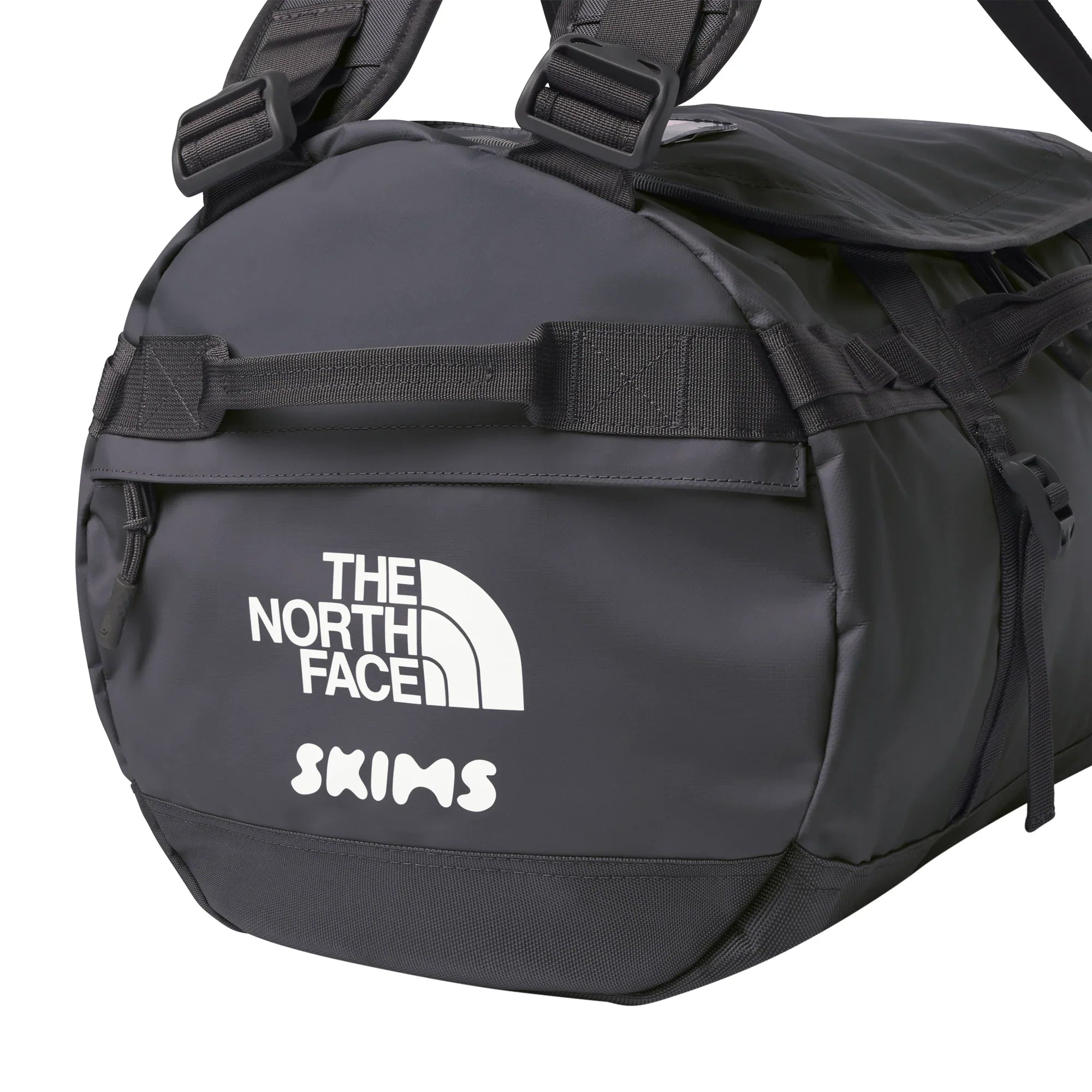 THE NORTH FACE X SKIMS SMALL BASE CAMP DUFFLE BAG | GUNMETAL - Sneaker Türkiye