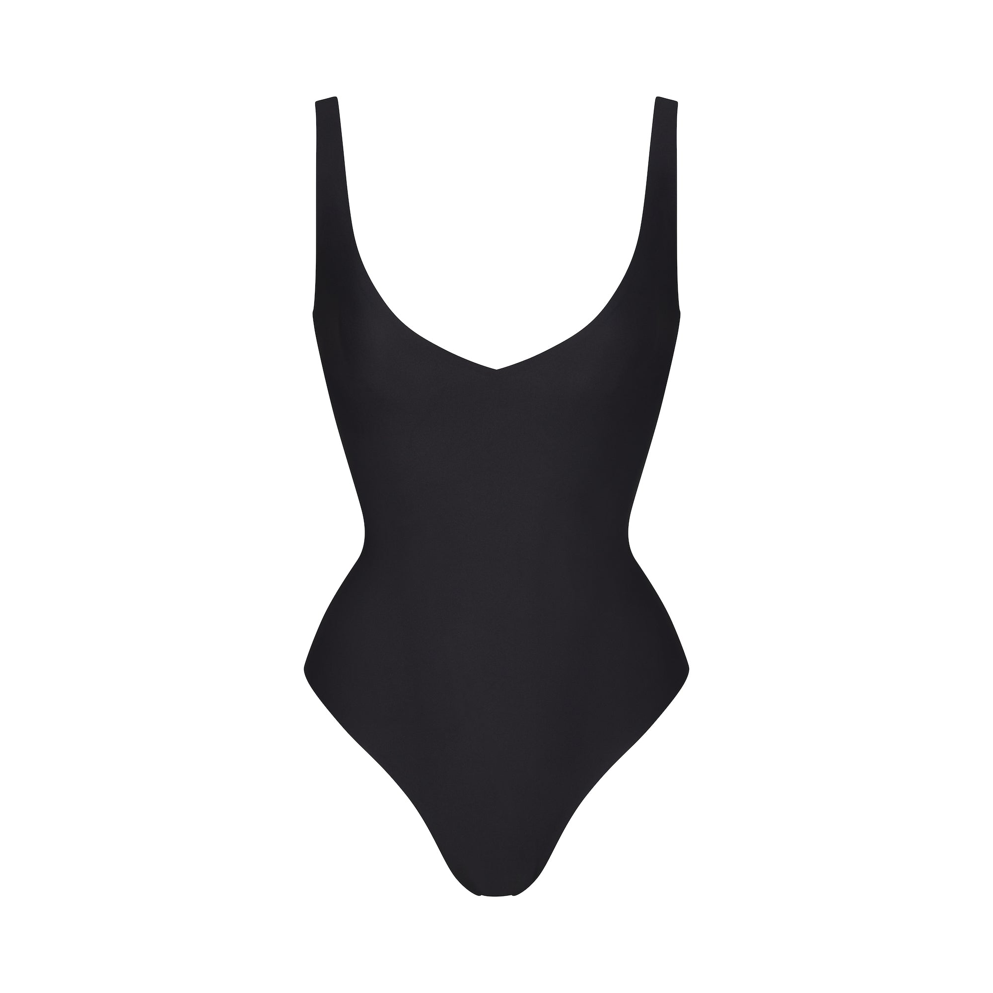 SKIMS BODY UNLINED PLUNGE THONG BODYSUIT | ONYX - Sneaker Türkiye