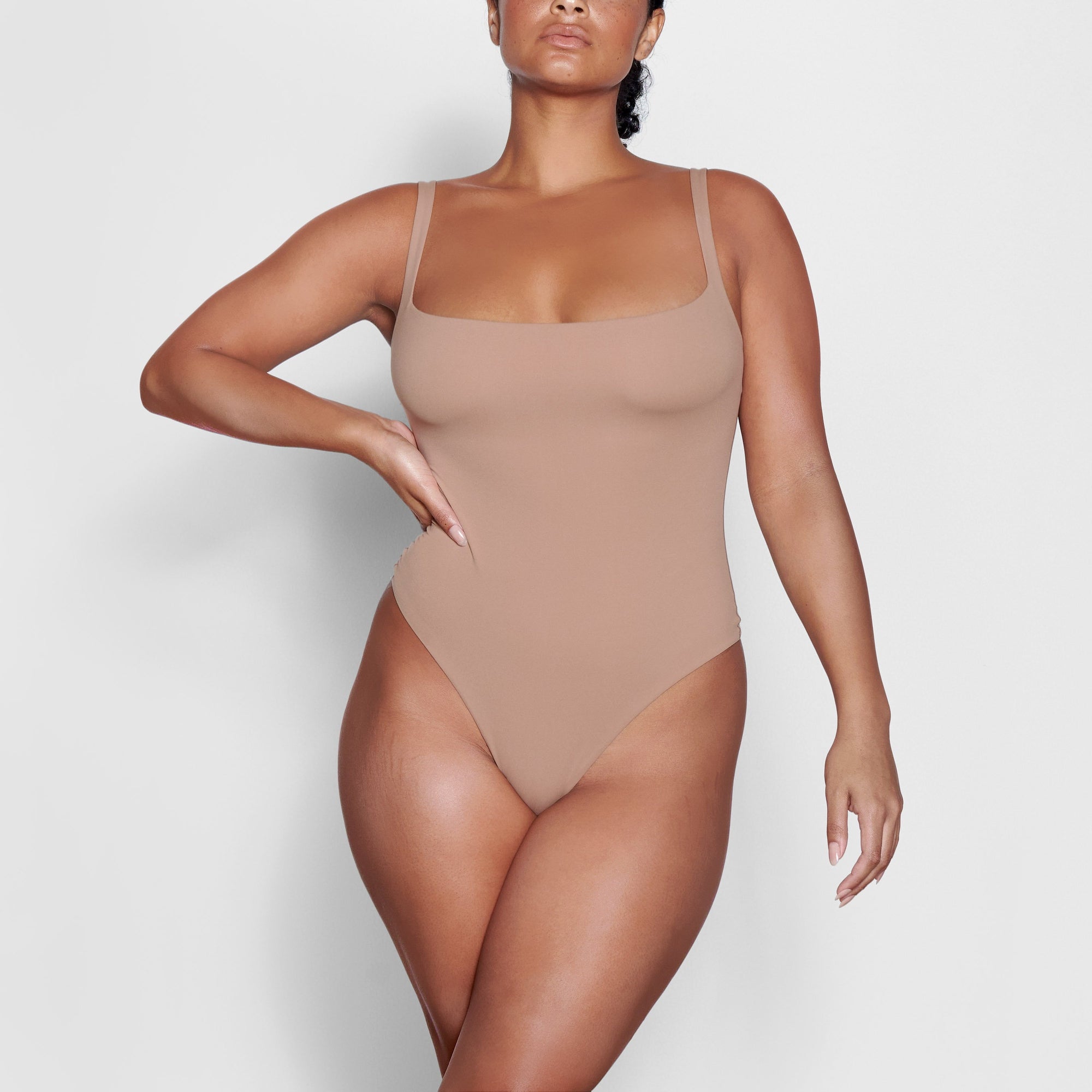 SKIMS FITS EVERYBODY SQUARE NECK BODYSUIT | SIENNA - Sneaker Türkiye