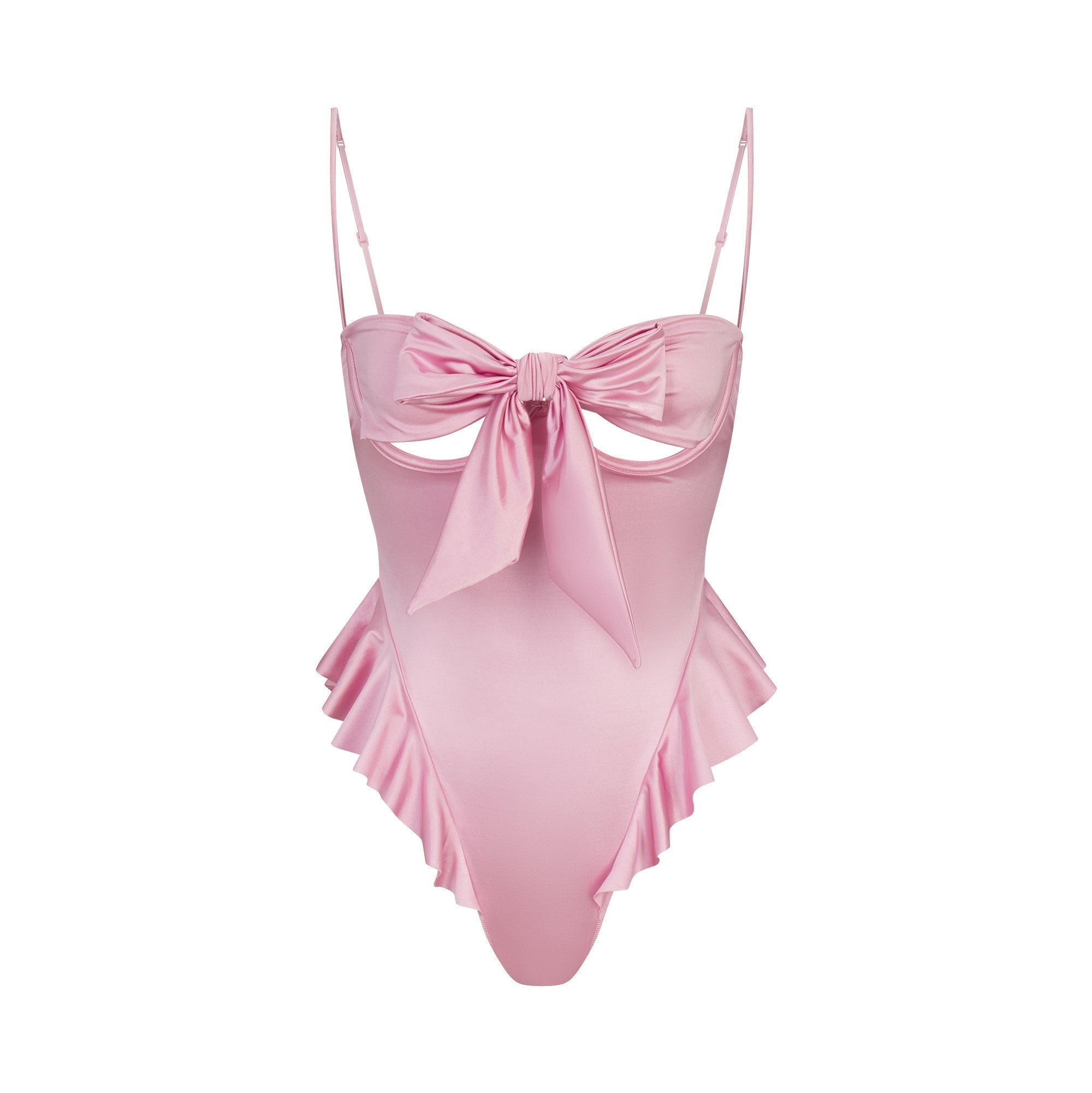 SKIMS STRETCH SATIN TIE FRONT TEDDY | HALITE - Sneaker Türkiye