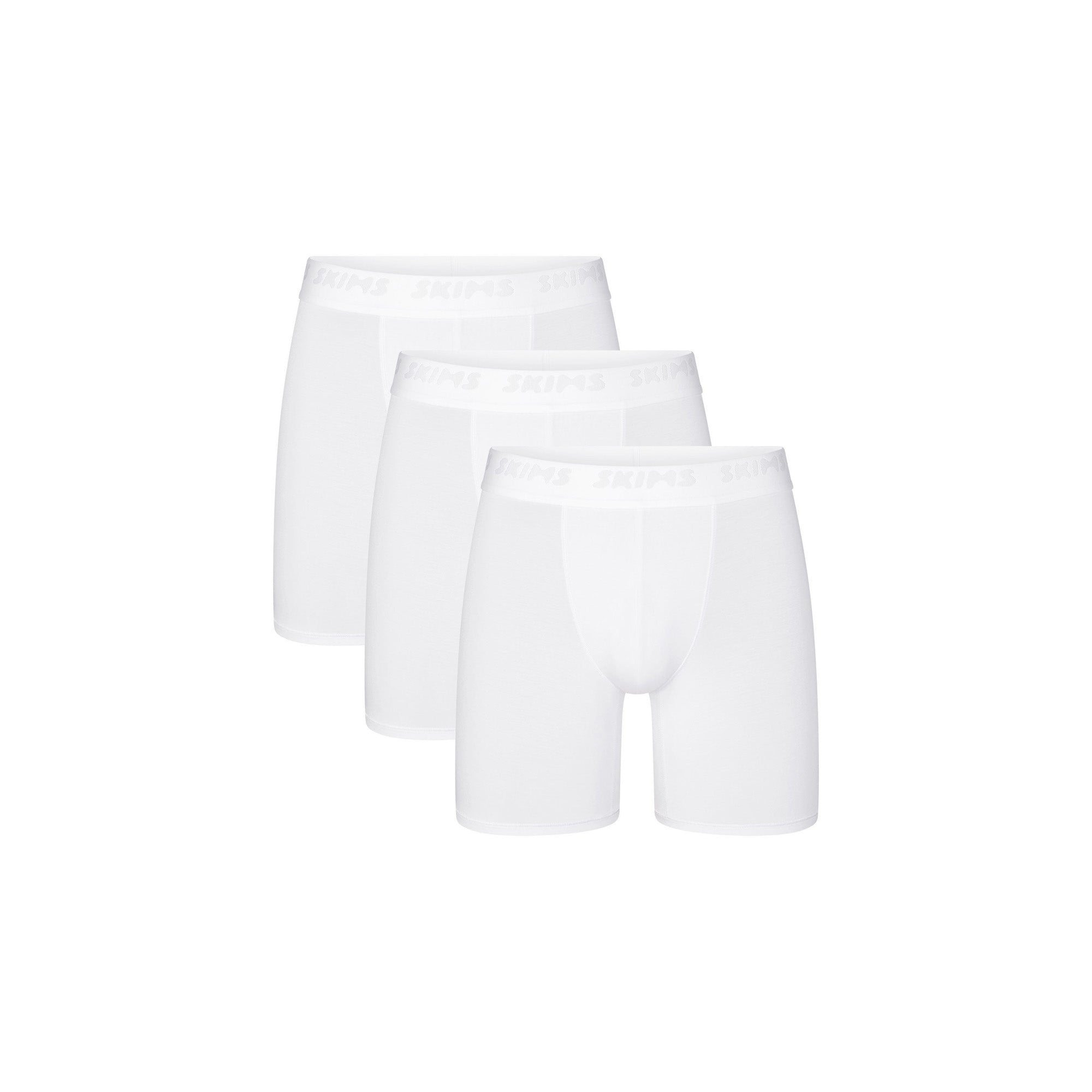 SKIMS STRETCH MENS 5″ BOXER BRIEF 3-PACK | CHALK - Sneaker Türkiye
