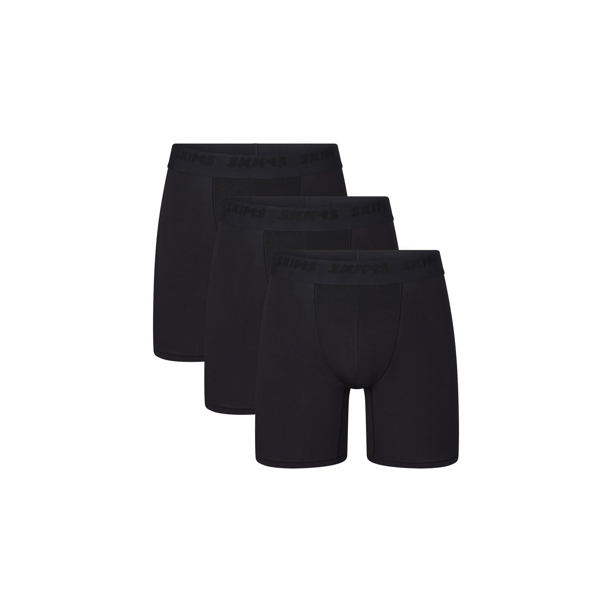 SKIMS STRETCH MENS 5″ BOXER BRIEF 3-PACK | OBSIDIAN - Sneaker Türkiye