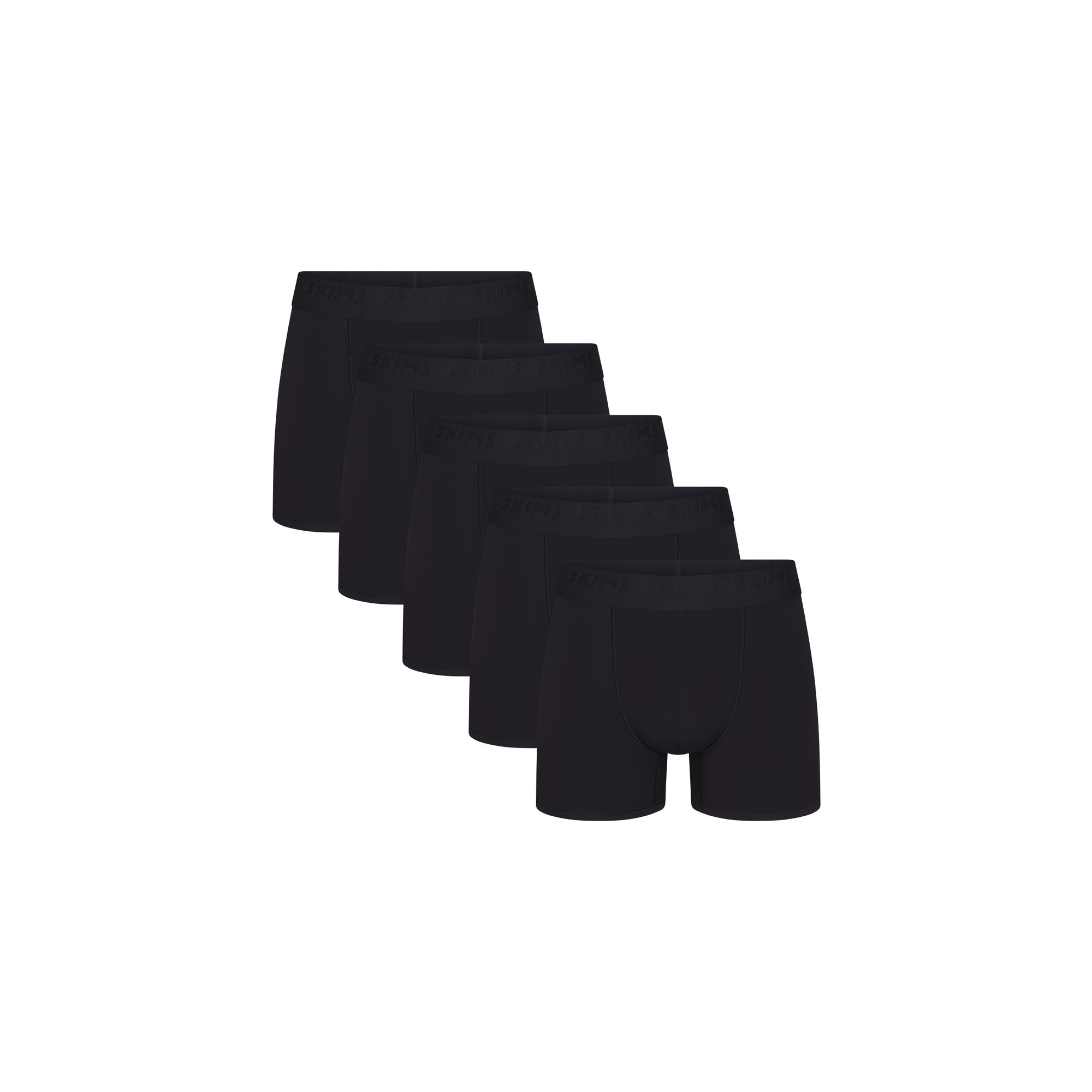 SKIMS STRETCH MENS 3″ BOXER BRIEF 5-PACK | OBSIDIAN - Sneaker Türkiye
