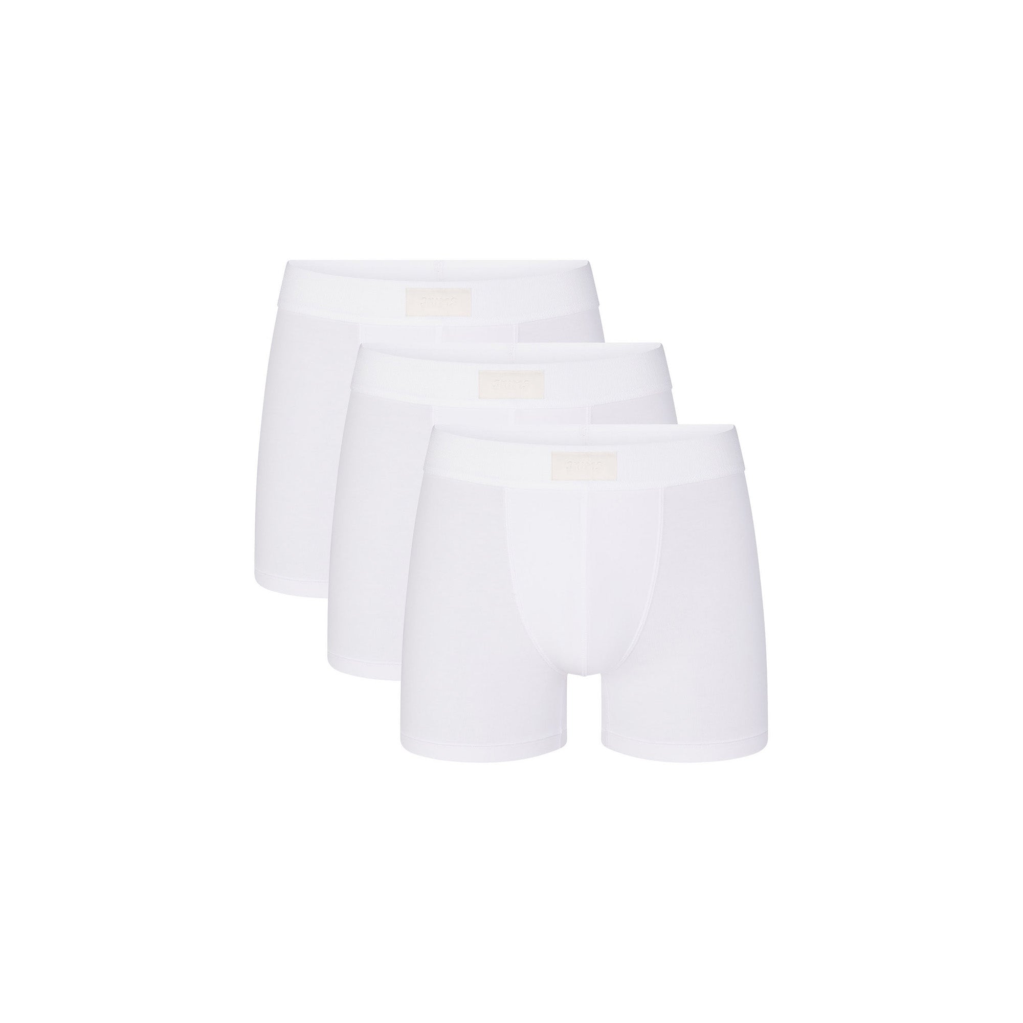 SKIMS COTTON MENS 3″ BOXER BRIEF 3-PACK | CHALK - Sneaker Türkiye