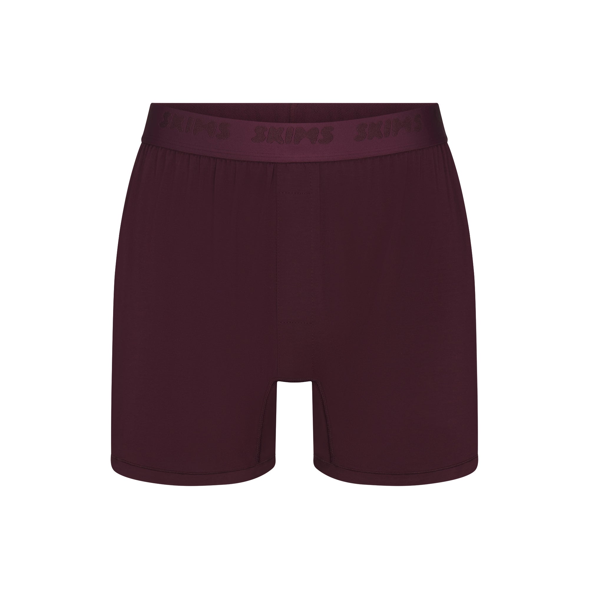 SKIMS STRETCH MENS KNIT BOXER | CURRANT - Sneaker Türkiye