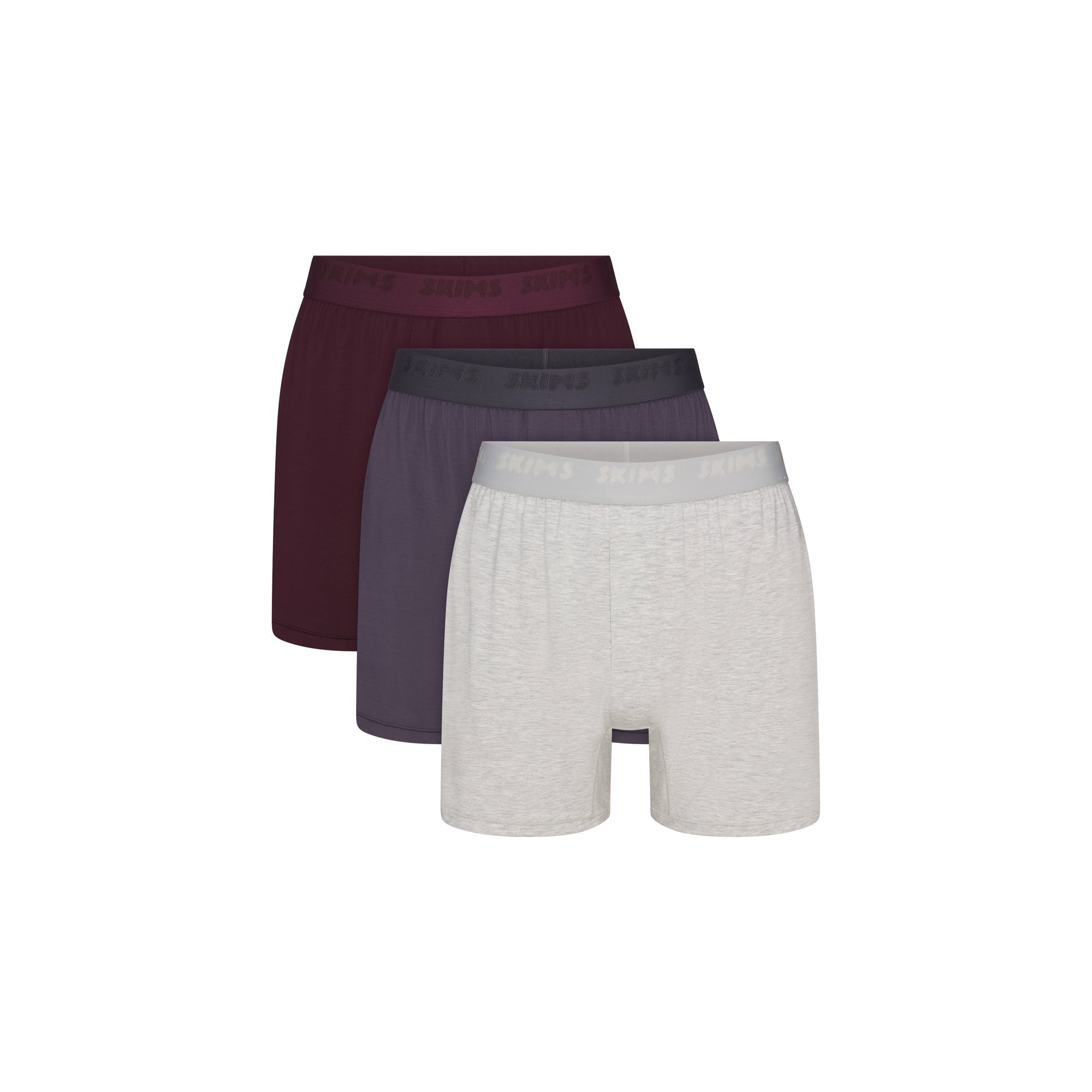 SKIMS STRETCH MENS KNIT BOXER 3-PACK | RAVEN MULTI - Sneaker Türkiye