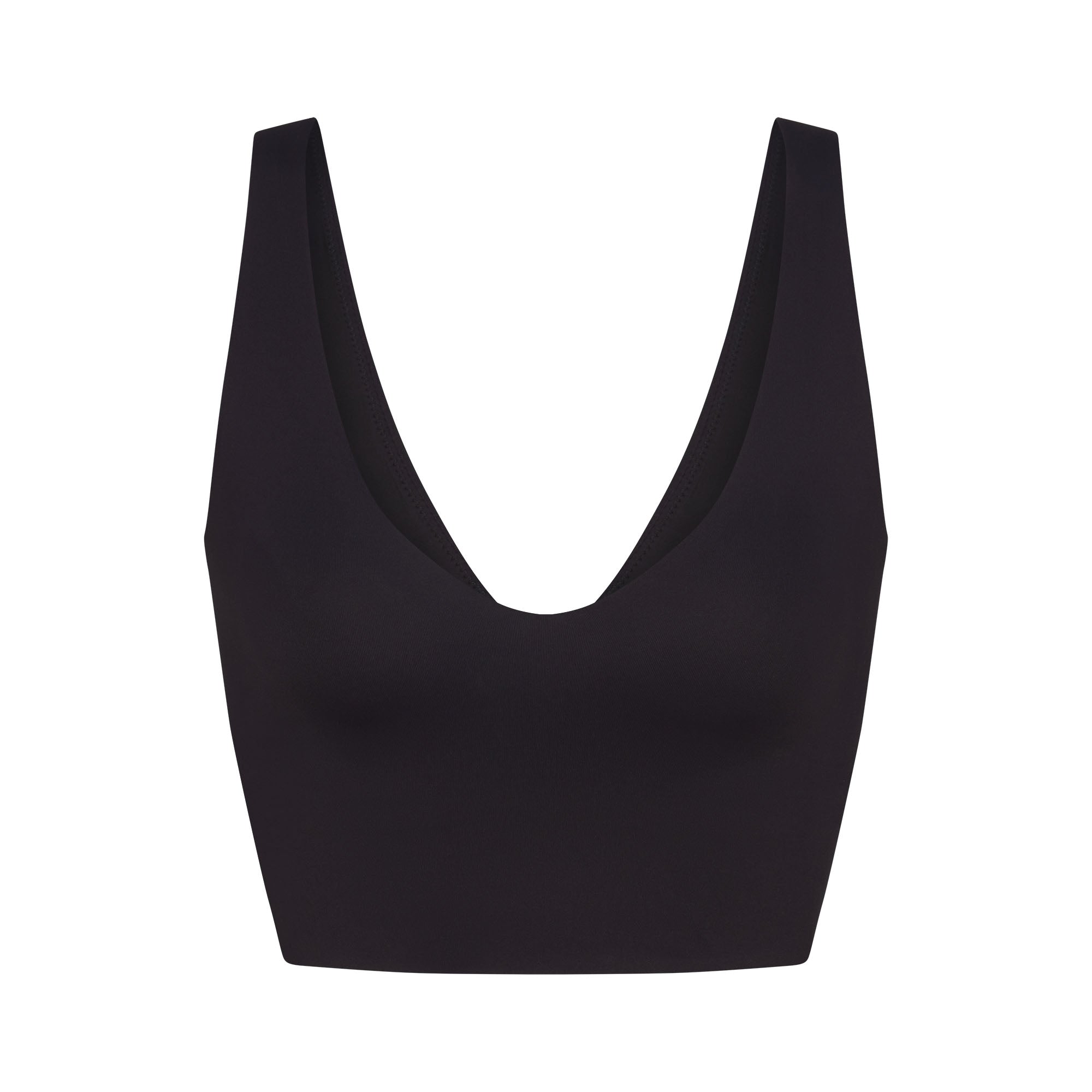 NikeSKIMS MATTE V-NECK BRA TOP | OBSIDIAN - Sneaker Türkiye