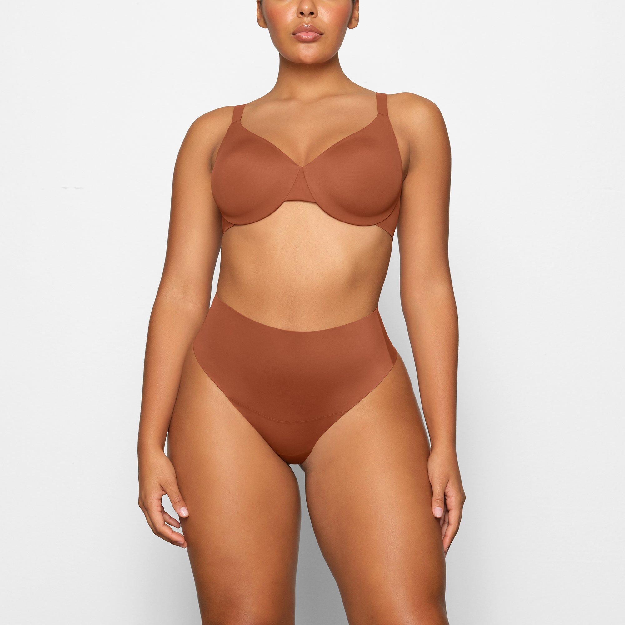 SKIMS SMOOTHING INTIMATES UNLINED FULL COVERAGE BRA | BRONZE - Sneaker Türkiye