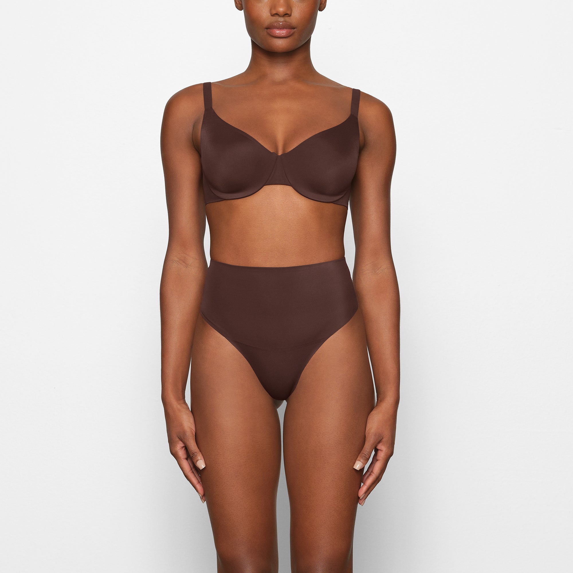 SKIMS SMOOTHING INTIMATES UNLINED FULL COVERAGE BRA | COCOA - Sneaker Türkiye