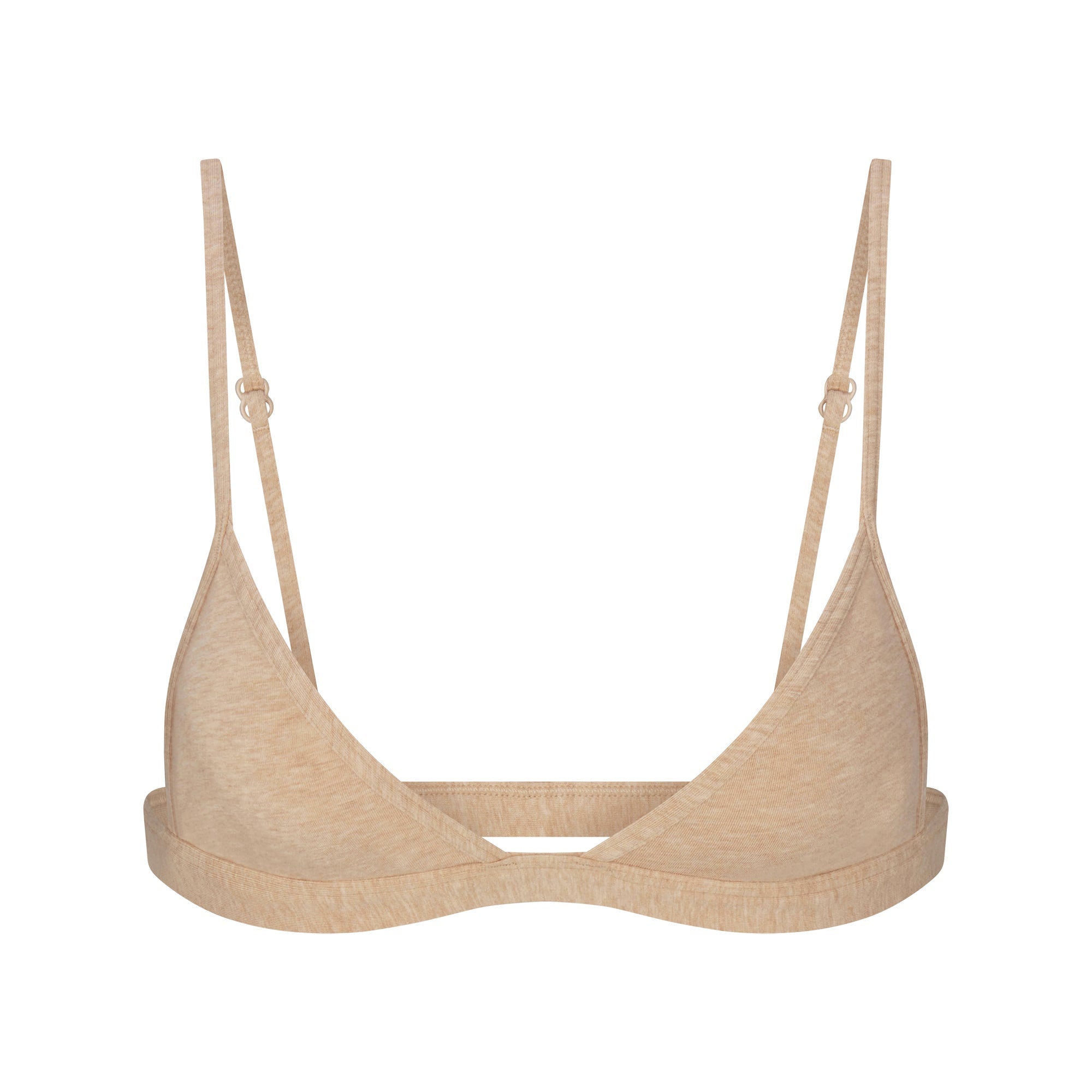 SKIMS EVERYDAY COTTON TRIANGLE BRALETTE | CLAY HEATHER - Sneaker Türkiye